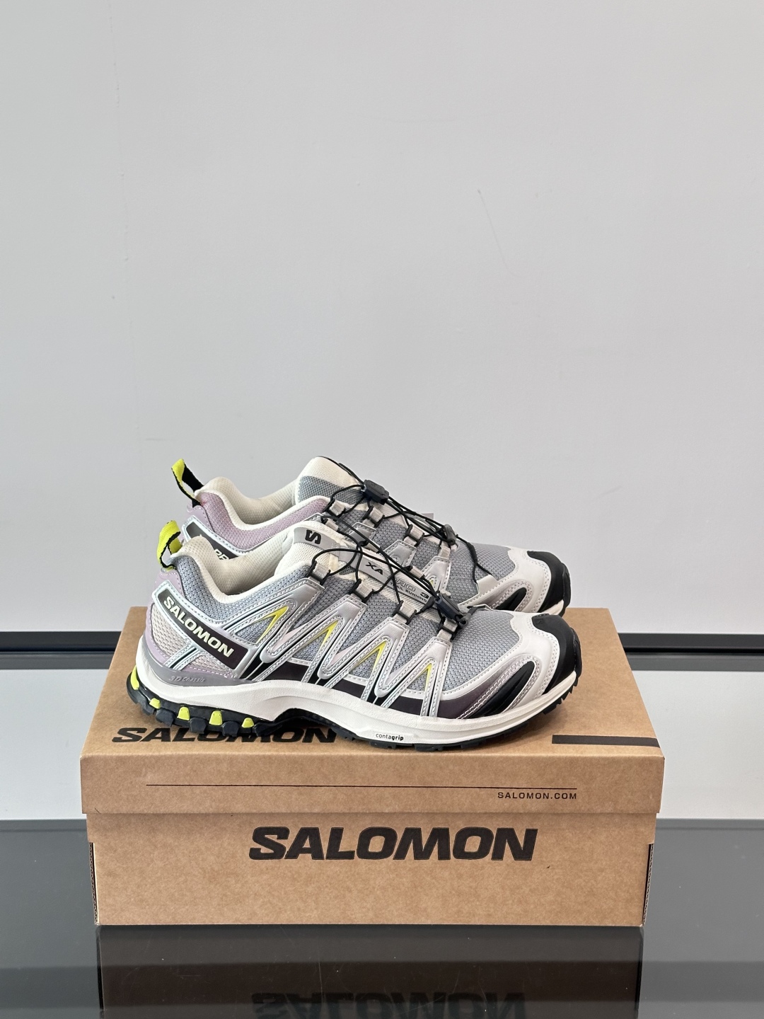 Salomon XA PRO 3D ADV 萨洛蒙户外越野跑鞋 鞋面采用SENSIFIT贴合技术 全方位