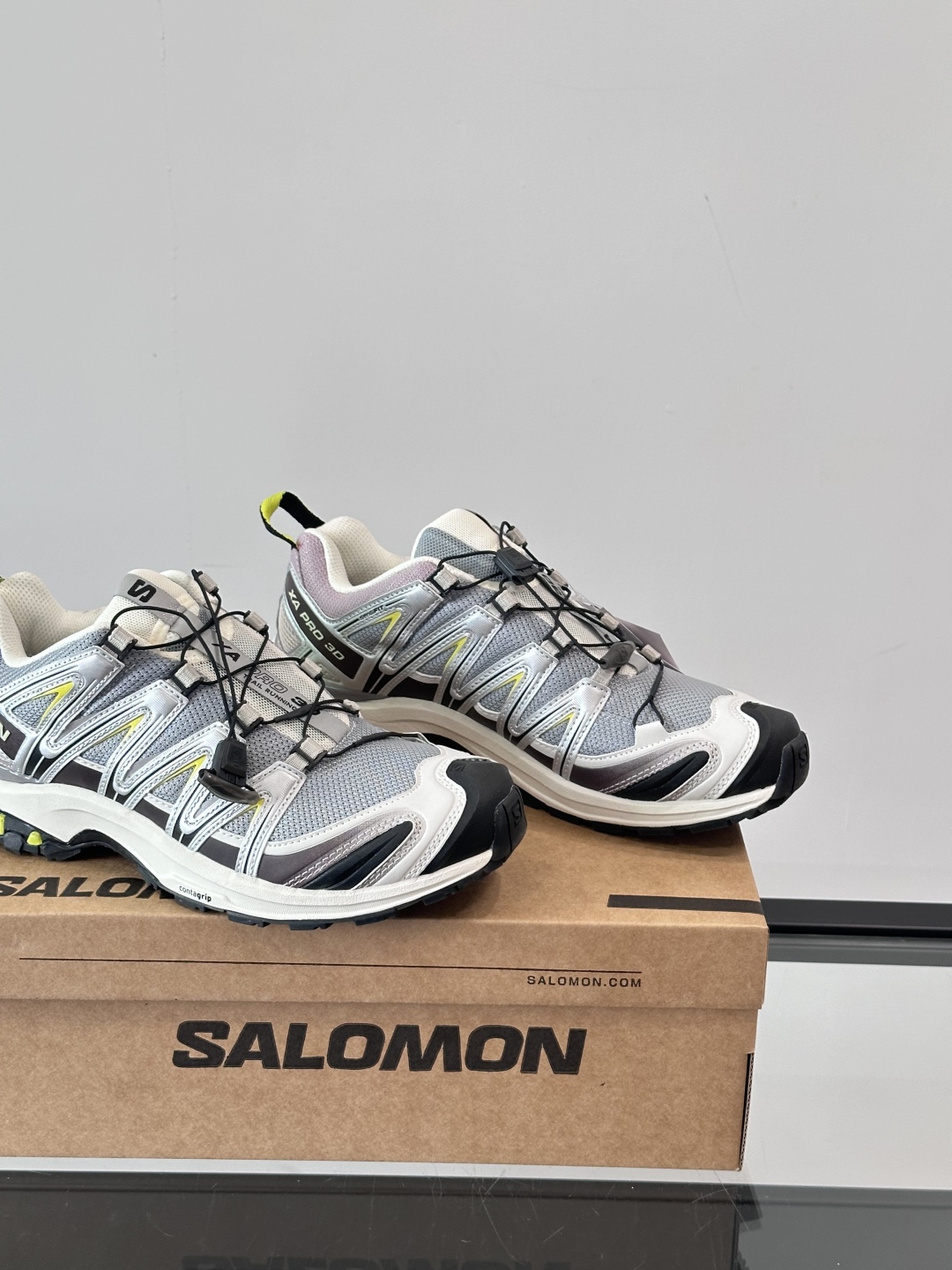 Salomon XA PRO 3D ADV 萨洛蒙户外越野跑鞋 鞋面采用SENSIFIT贴合技术 全方位