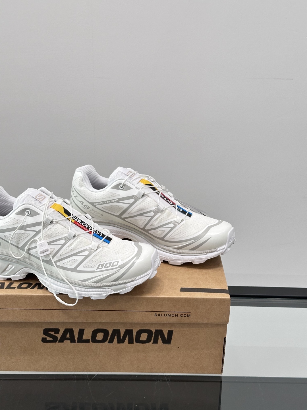 SALOMON XT-6 萨洛蒙机能户外休闲徒步鞋‼️SALOMON 当家花旦XT-6，纯白配色的颜值无