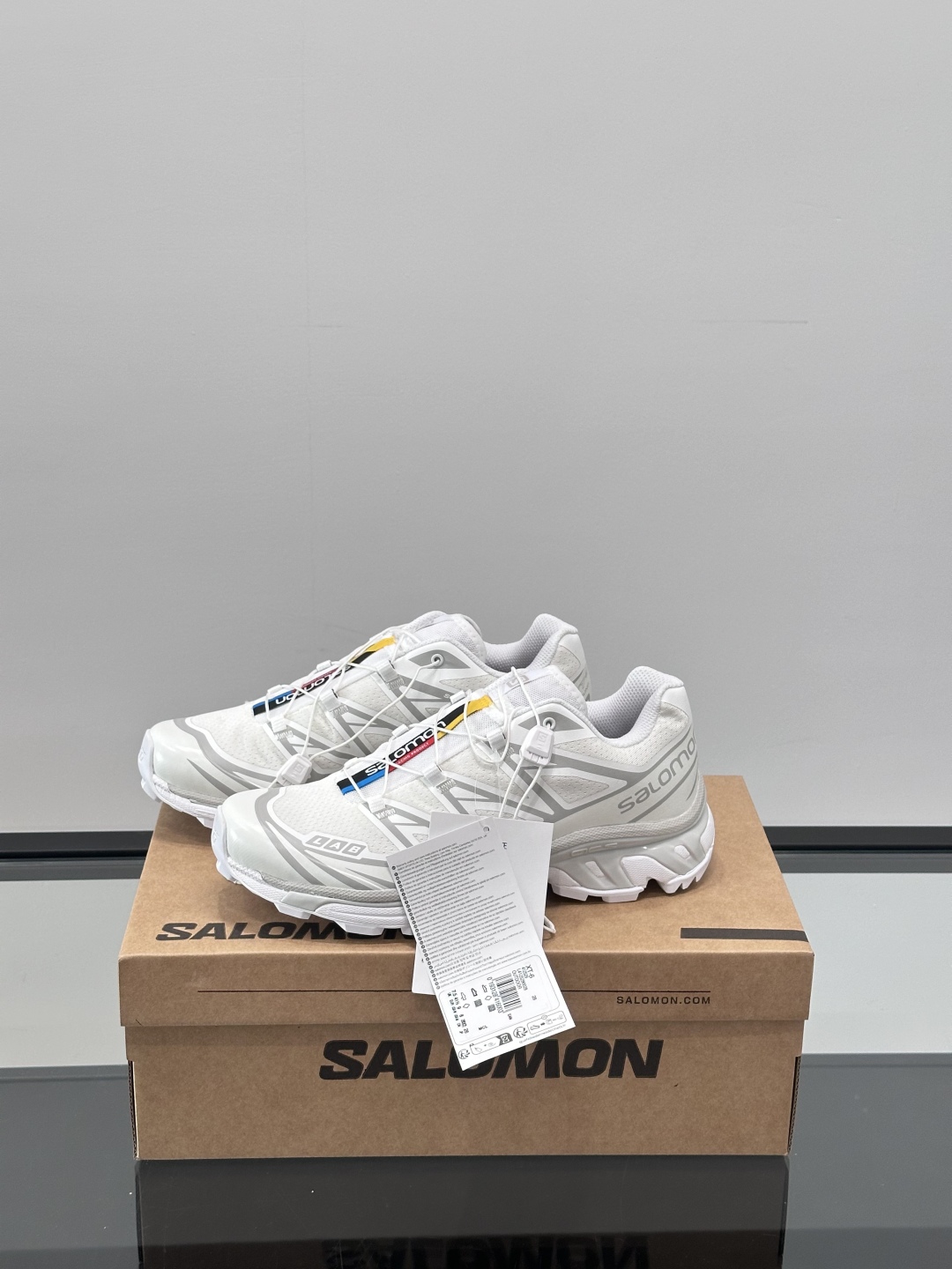 SALOMON XT-6 萨洛蒙机能户外休闲徒步鞋‼️SALOMON 当家花旦XT-6，纯白配色的颜值无