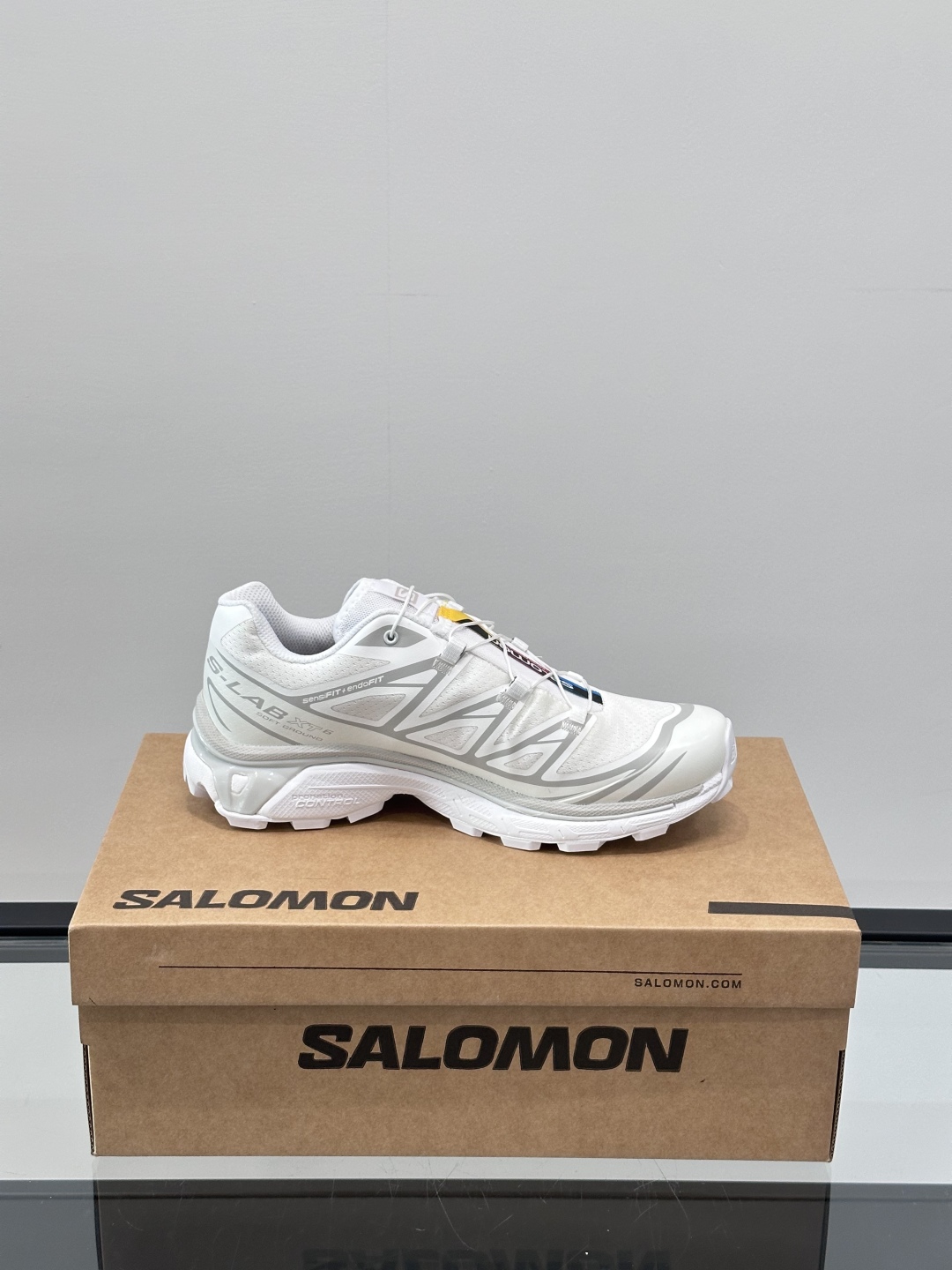 SALOMON XT-6 萨洛蒙机能户外休闲徒步鞋‼️SALOMON 当家花旦XT-6，纯白配色的颜值无