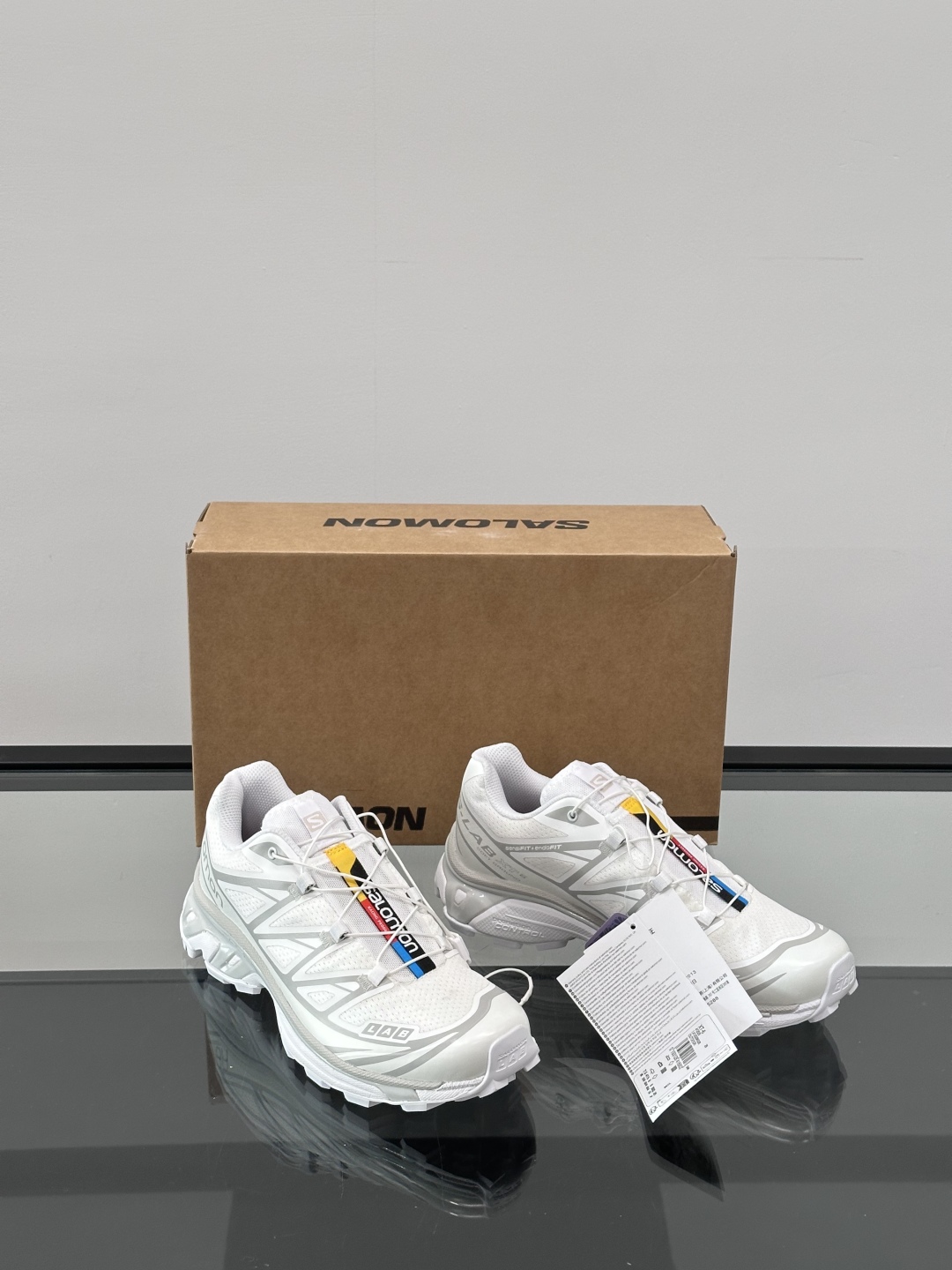 SALOMON XT-6 萨洛蒙机能户外休闲徒步鞋‼️SALOMON 当家花旦XT-6，纯白配色的颜值无