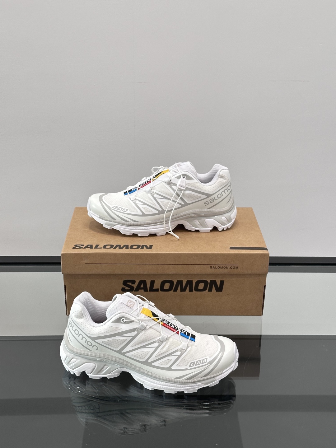 SALOMON XT-6 萨洛蒙机能户外休闲徒步鞋‼️SALOMON 当家花旦XT-6，纯白配色的颜值无