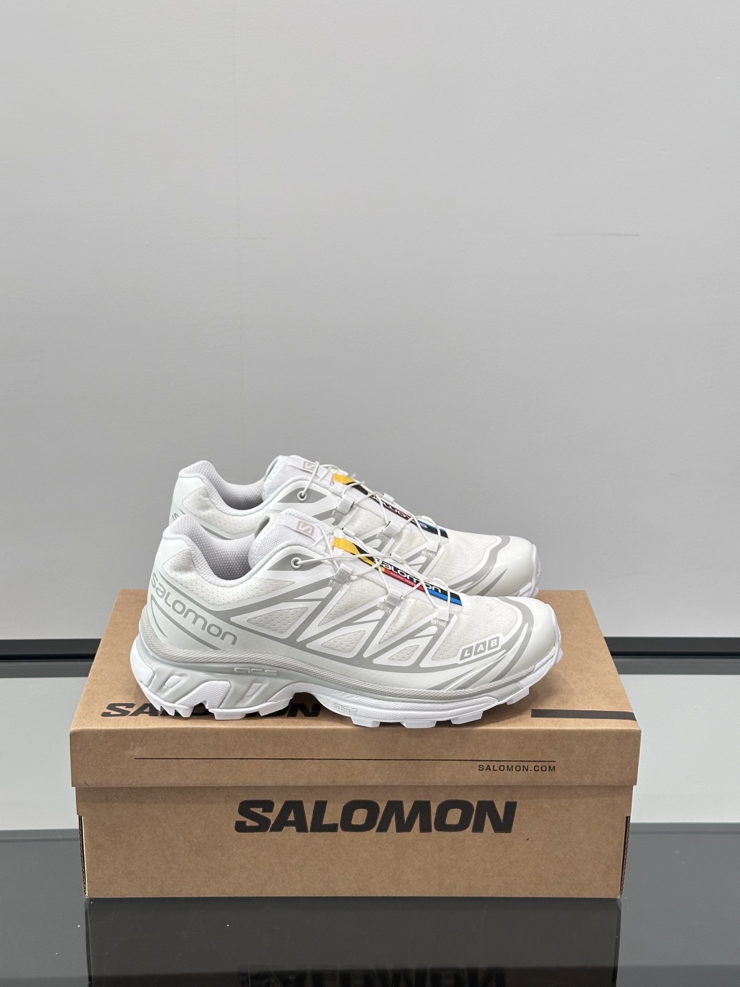 SALOMON XT-6 萨洛蒙机能户外休闲徒步鞋‼️SALOMON 当家花旦XT-6，纯白配色的颜值无