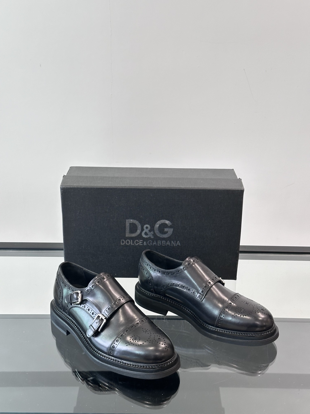 D&G 高端男士厚底正装鞋休闲皮鞋，绅士臻享 型男必备 意大利进口牛皮皮胚 小牛皮透气内里  款式独特 