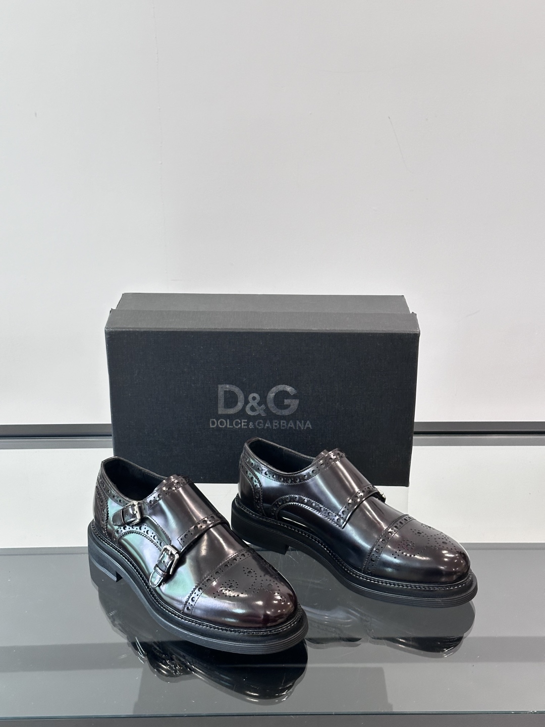 D&G 高端男士厚底正装鞋休闲皮鞋，绅士臻享 型男必备 意大利进口牛皮皮胚 小牛皮透气内里  款式独特 