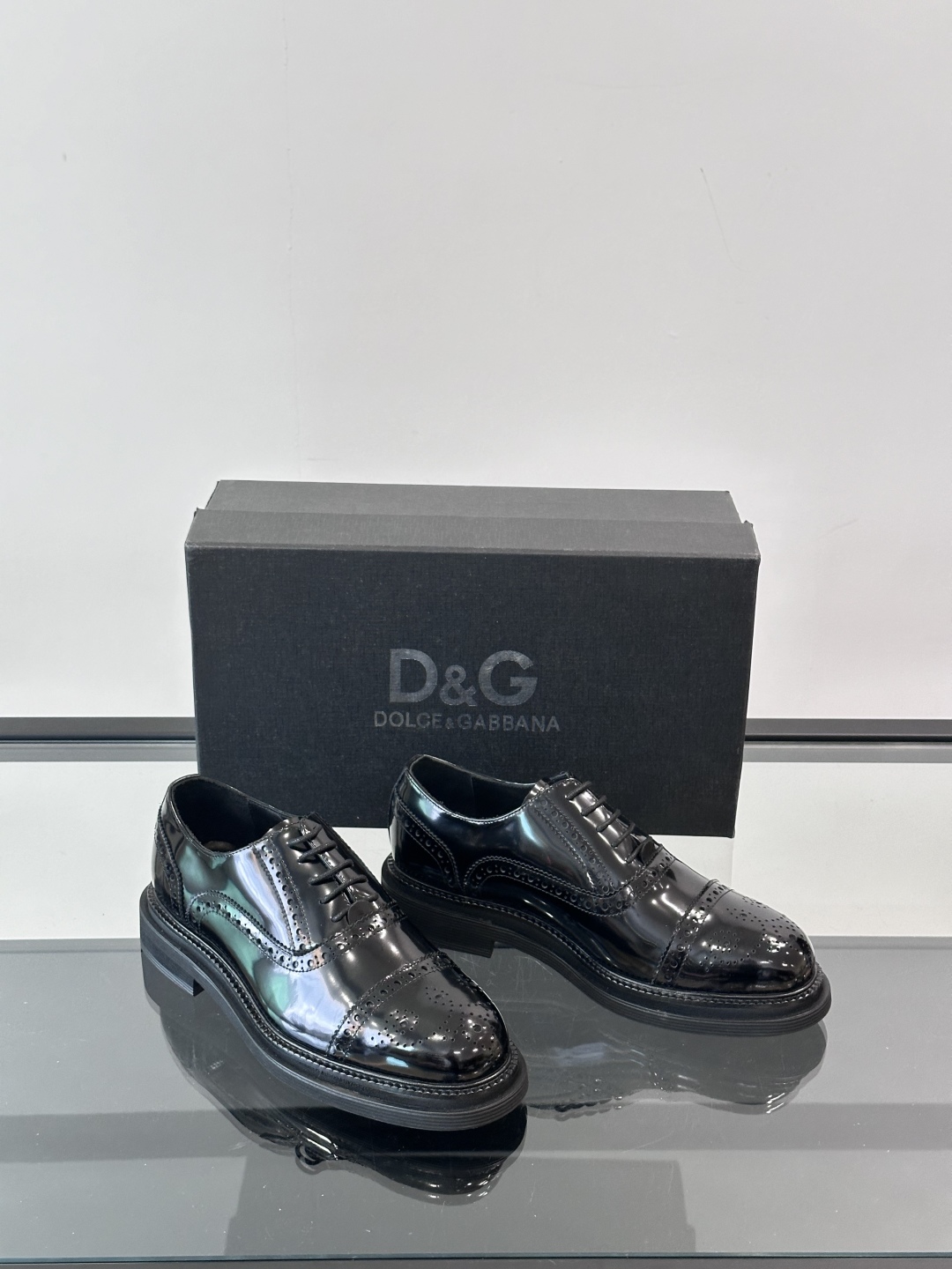 D&G 高端男士厚底正装鞋休闲皮鞋，绅士臻享 型男必备 意大利进口牛皮皮胚 小牛皮透气内里  款式独特 