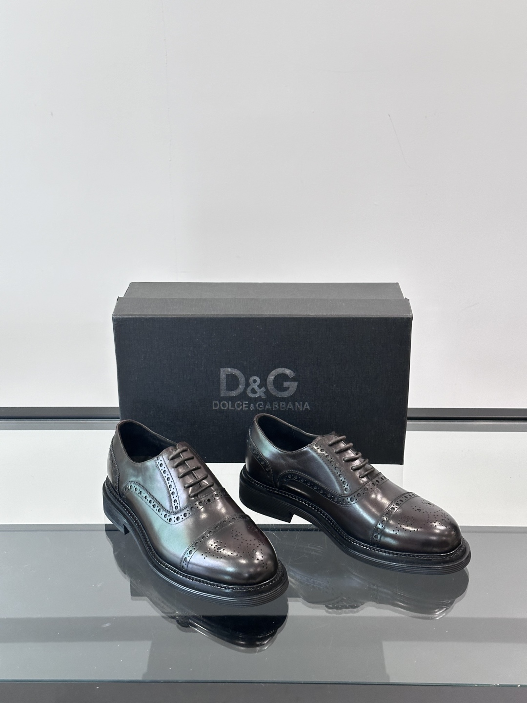 D&G 高端男士厚底正装鞋休闲皮鞋，绅士臻享 型男必备 意大利进口牛皮皮胚 小牛皮透气内里  款式独特 