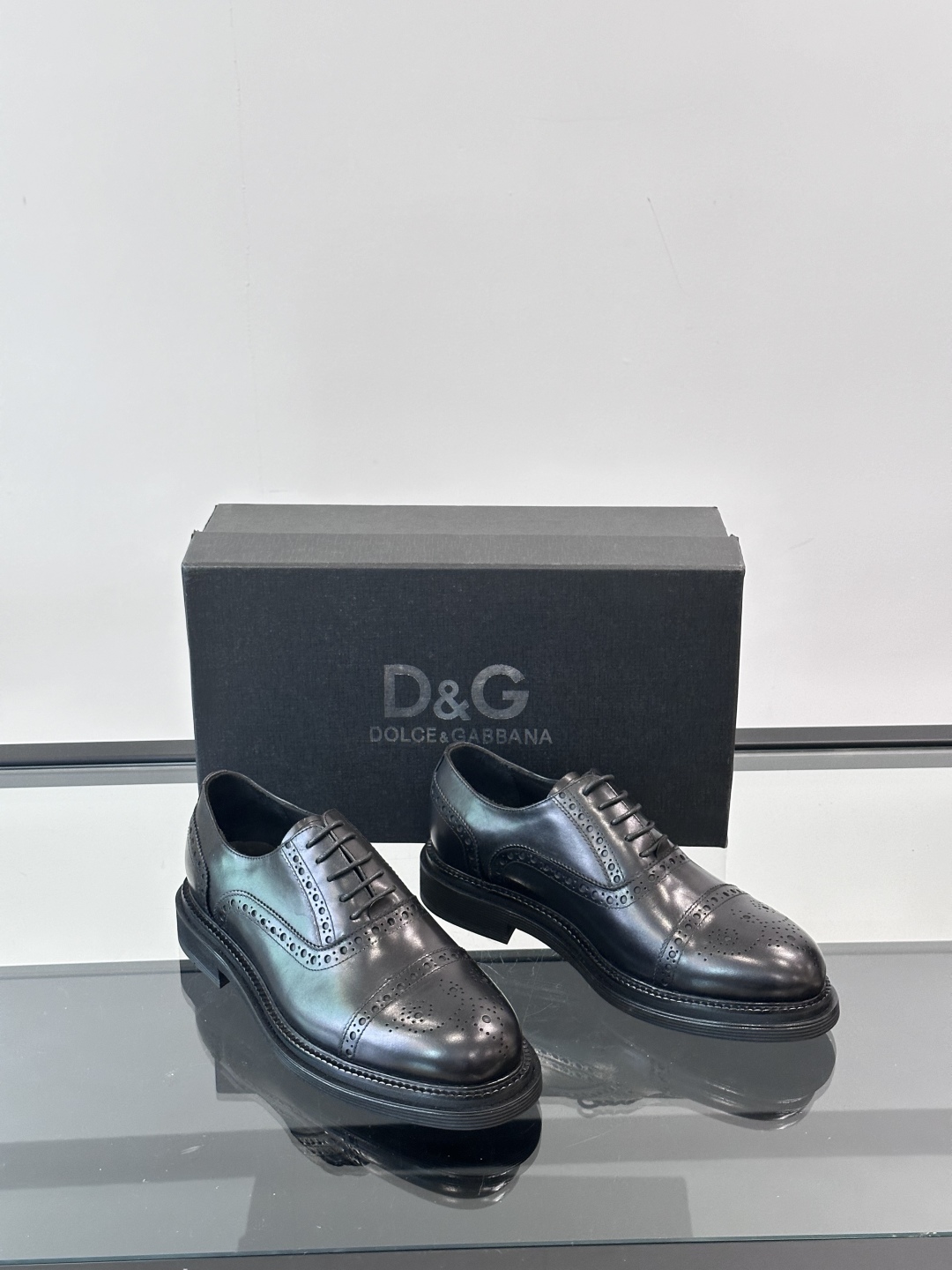 D&G 高端男士厚底正装鞋休闲皮鞋，绅士臻享 型男必备 意大利进口牛皮皮胚 小牛皮透气内里  款式独特 