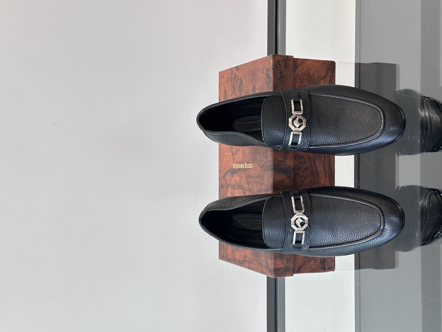 Stefano Ricci男士高端皮鞋👞男士休闲皮鞋～高端奢侈品牌，男士休闲皮鞋，原版进口皮，质感高端细