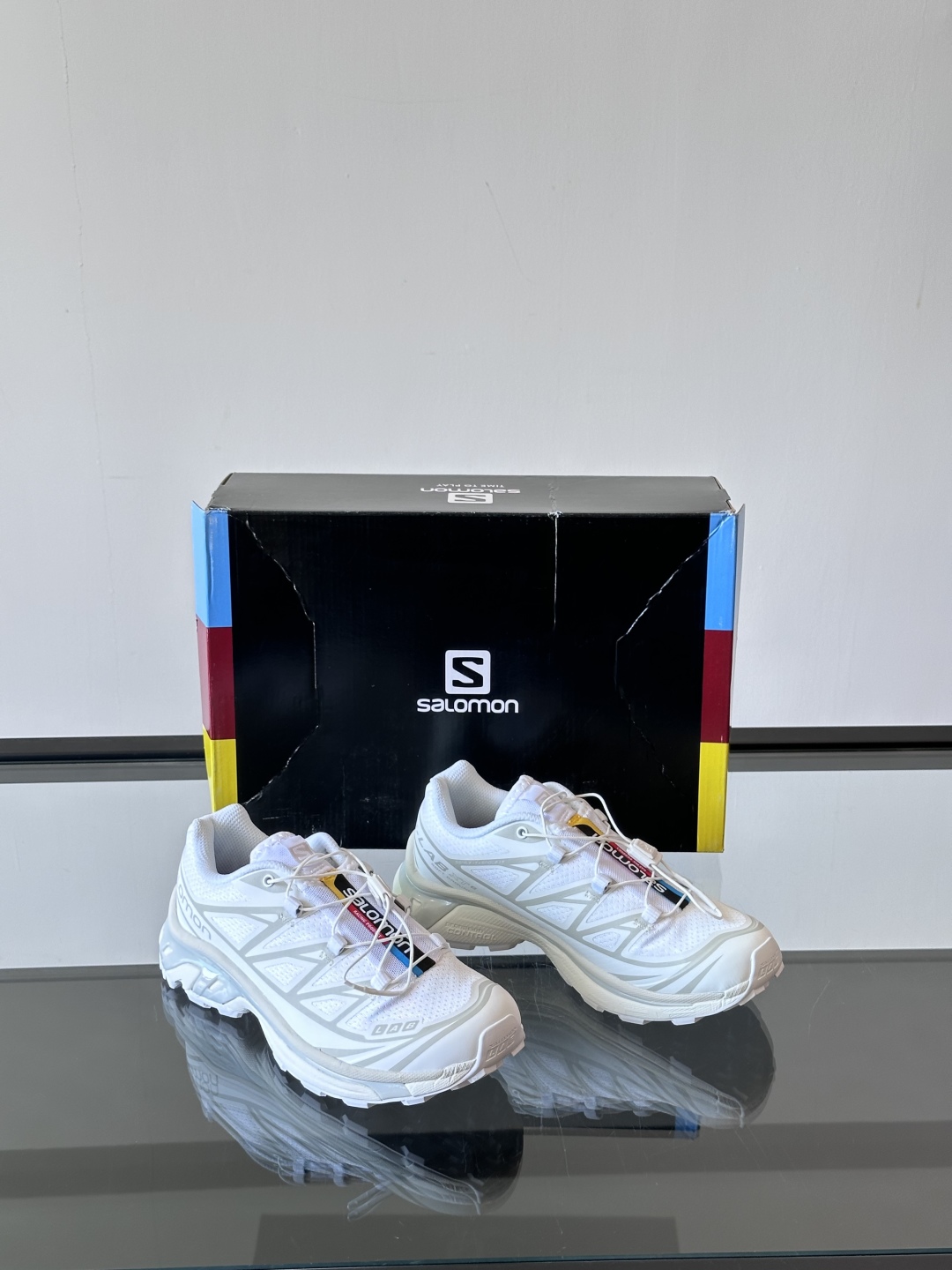 顶级莞版 SALOMON XT-6 萨洛蒙机能户外休闲徒步鞋‼️SALOMON 当家花旦XT-6，纯白配