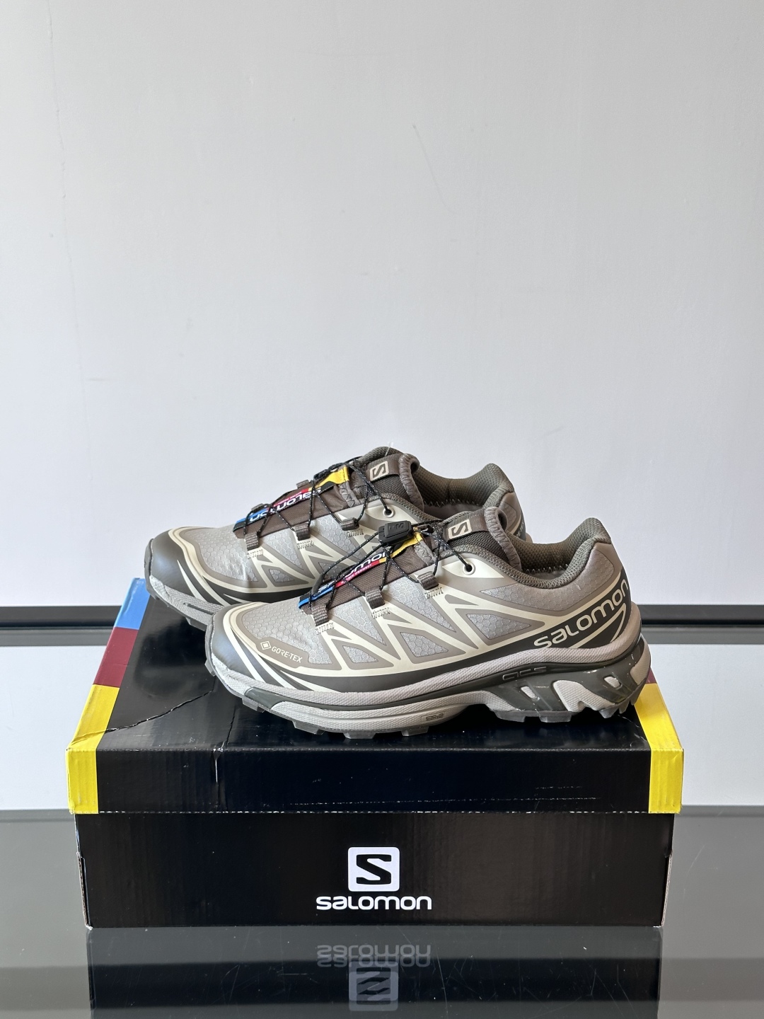 顶级莞版 Salomon XT-6 GTX年度重磅发售
首发卡其绿色，低饱和，高适配型格无双，雨野兼修，