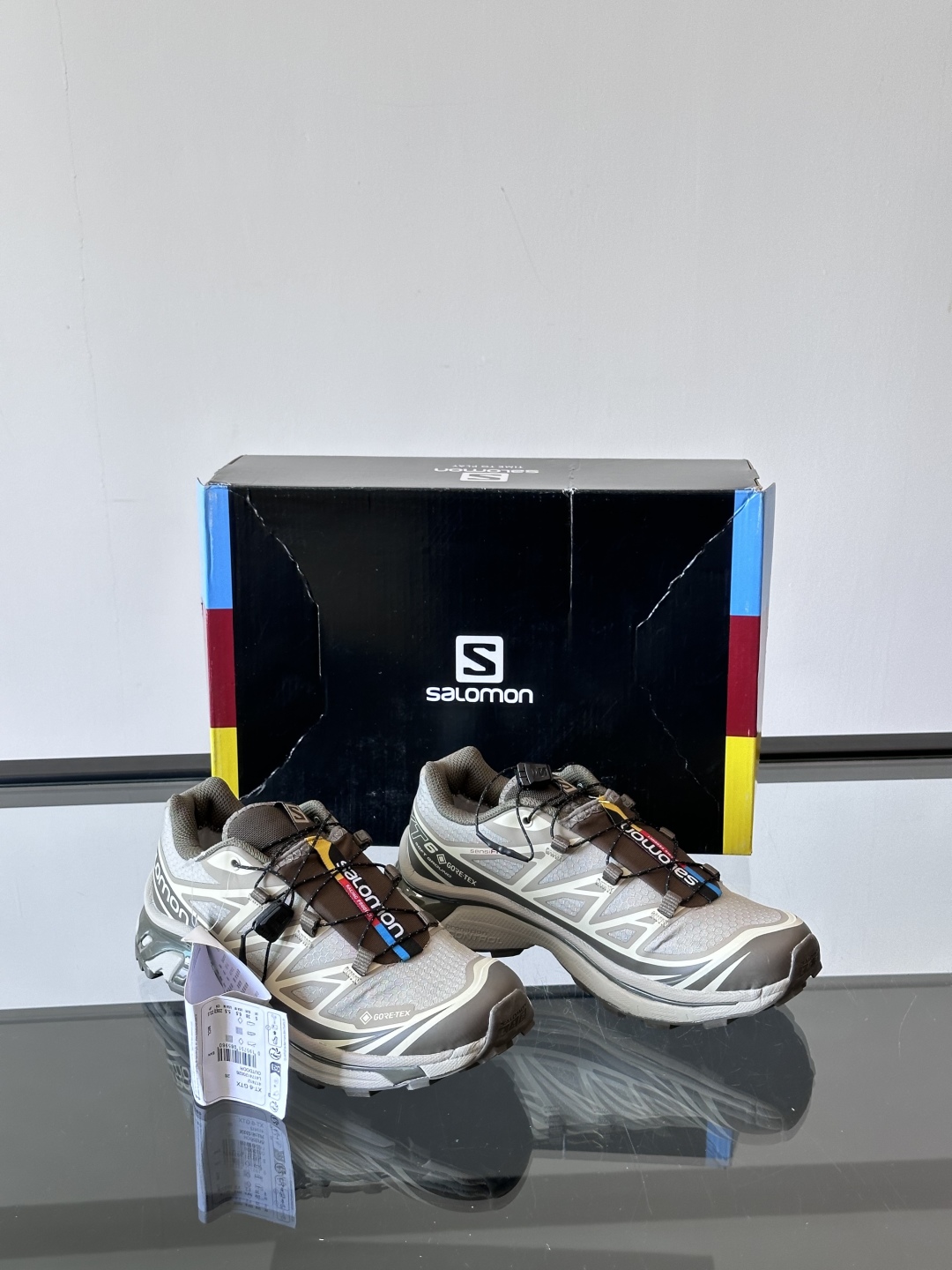 顶级莞版 Salomon XT-6 GTX年度重磅发售
首发卡其绿色，低饱和，高适配型格无双，雨野兼修，