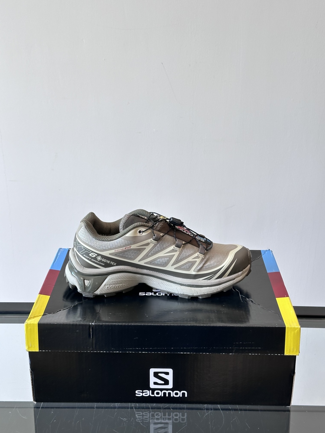 顶级莞版 Salomon XT-6 GTX年度重磅发售
首发卡其绿色，低饱和，高适配型格无双，雨野兼修，