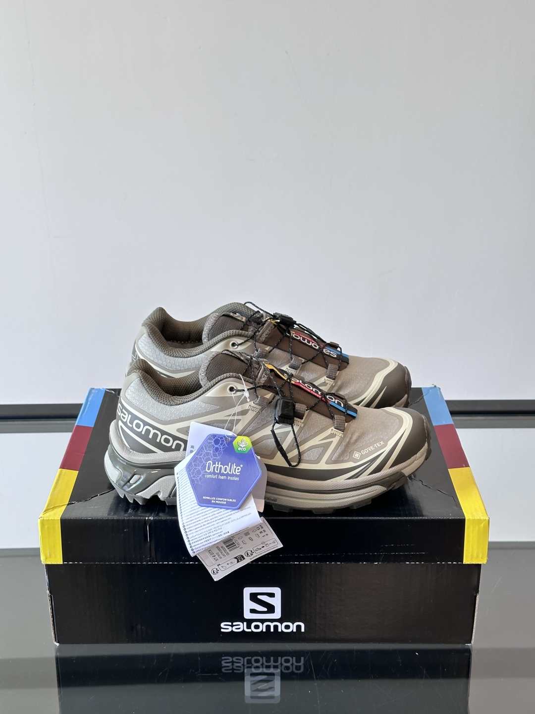 顶级莞版 Salomon XT-6 GTX年度重磅发售
首发卡其绿色，低饱和，高适配型格无双，雨野兼修，