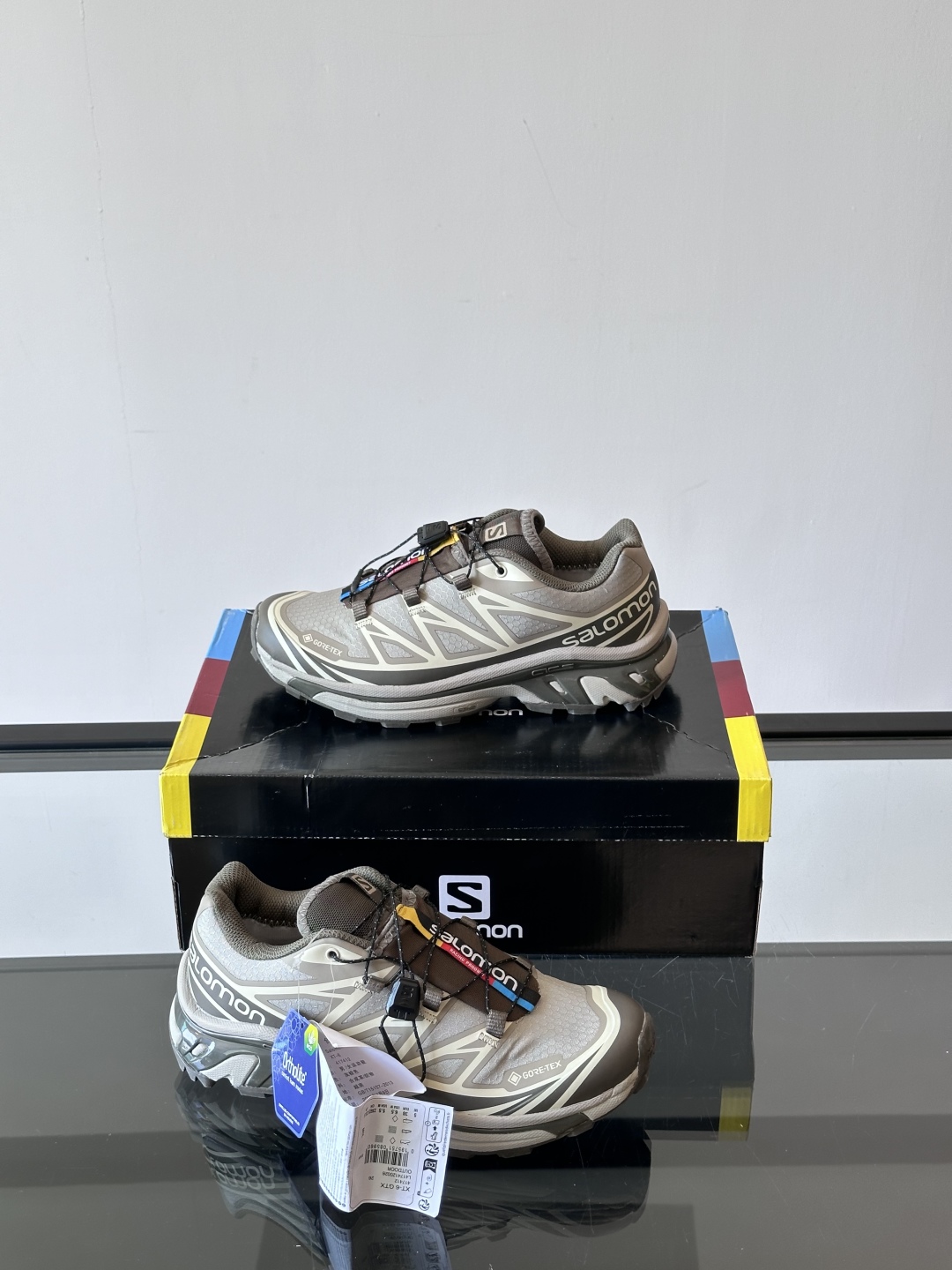 顶级莞版 Salomon XT-6 GTX年度重磅发售
首发卡其绿色，低饱和，高适配型格无双，雨野兼修，