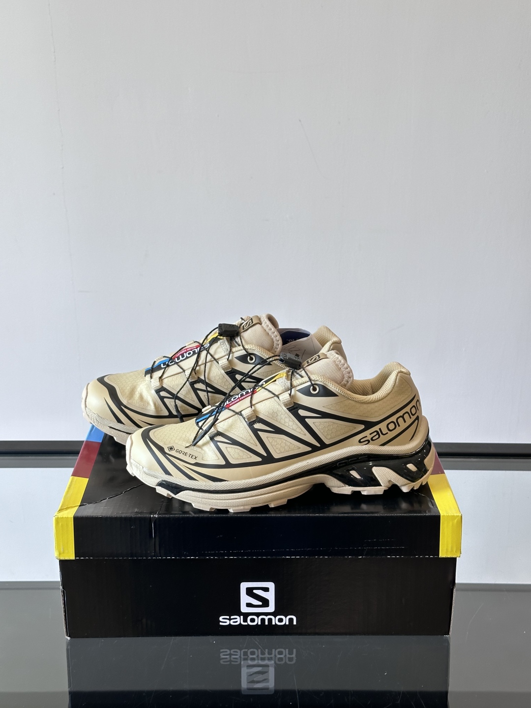 顶级莞版 Salomon XT-6 GTX年度重磅发售
首发卡其绿色，低饱和，高适配型格无双，雨野兼修，