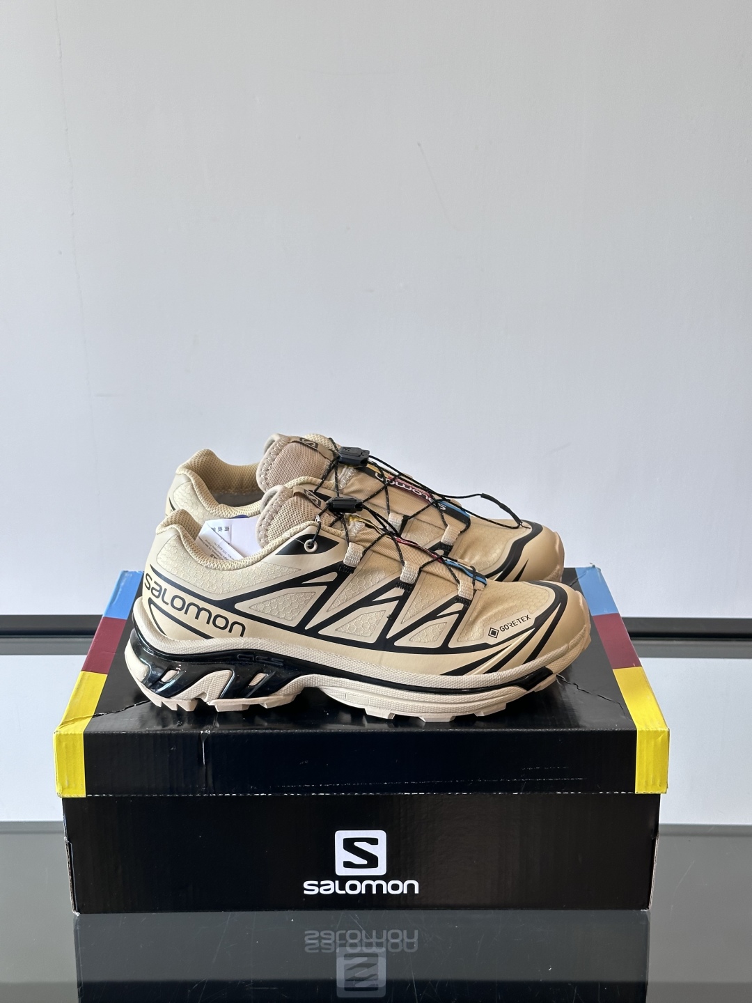 顶级莞版 Salomon XT-6 GTX年度重磅发售
首发卡其绿色，低饱和，高适配型格无双，雨野兼修，