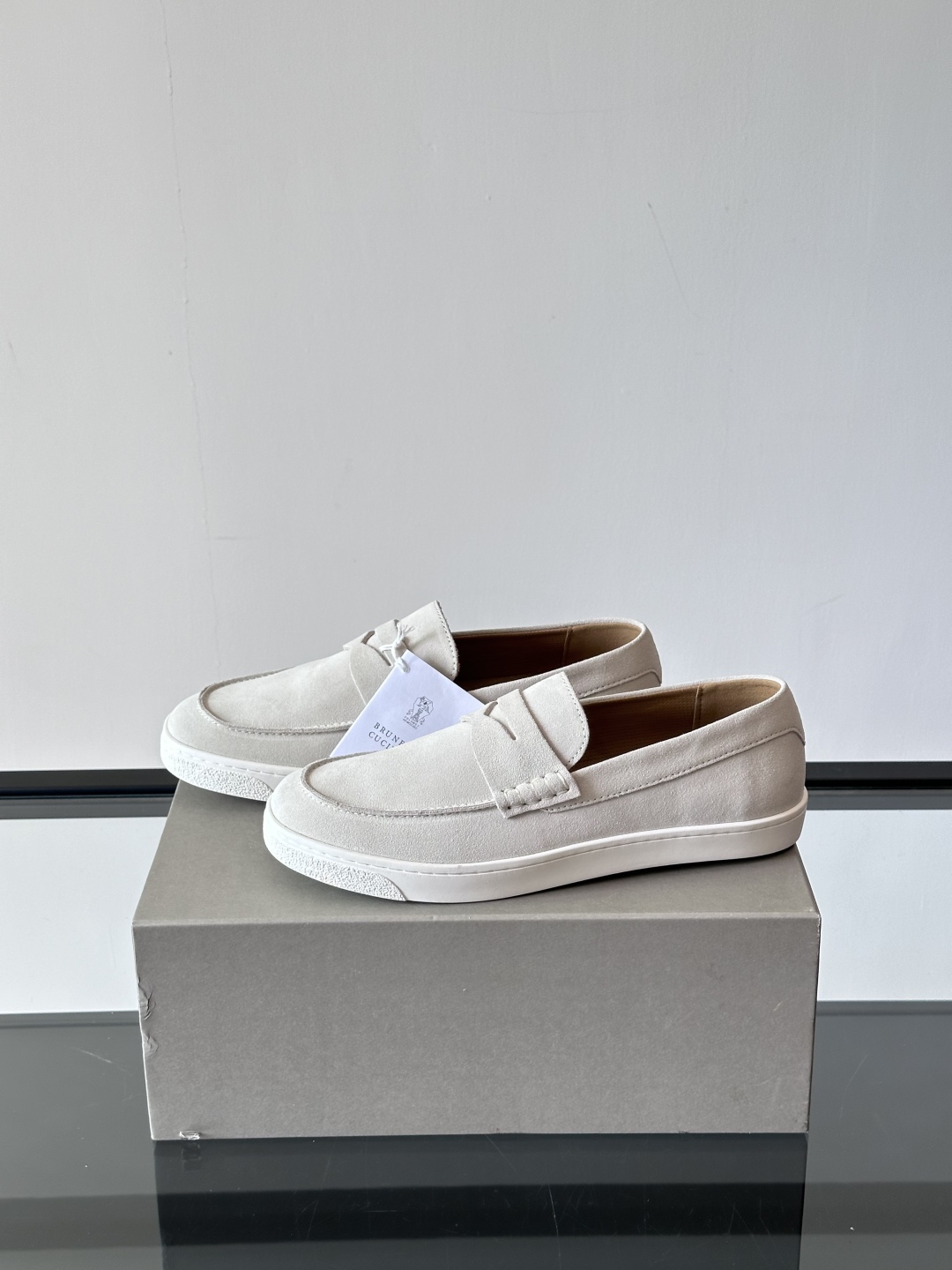 Brunello Cucinelli 新款乐福鞋👞，高端男士经典乐福鞋，原版进口胎牛皮打造，此款鞋型堪称