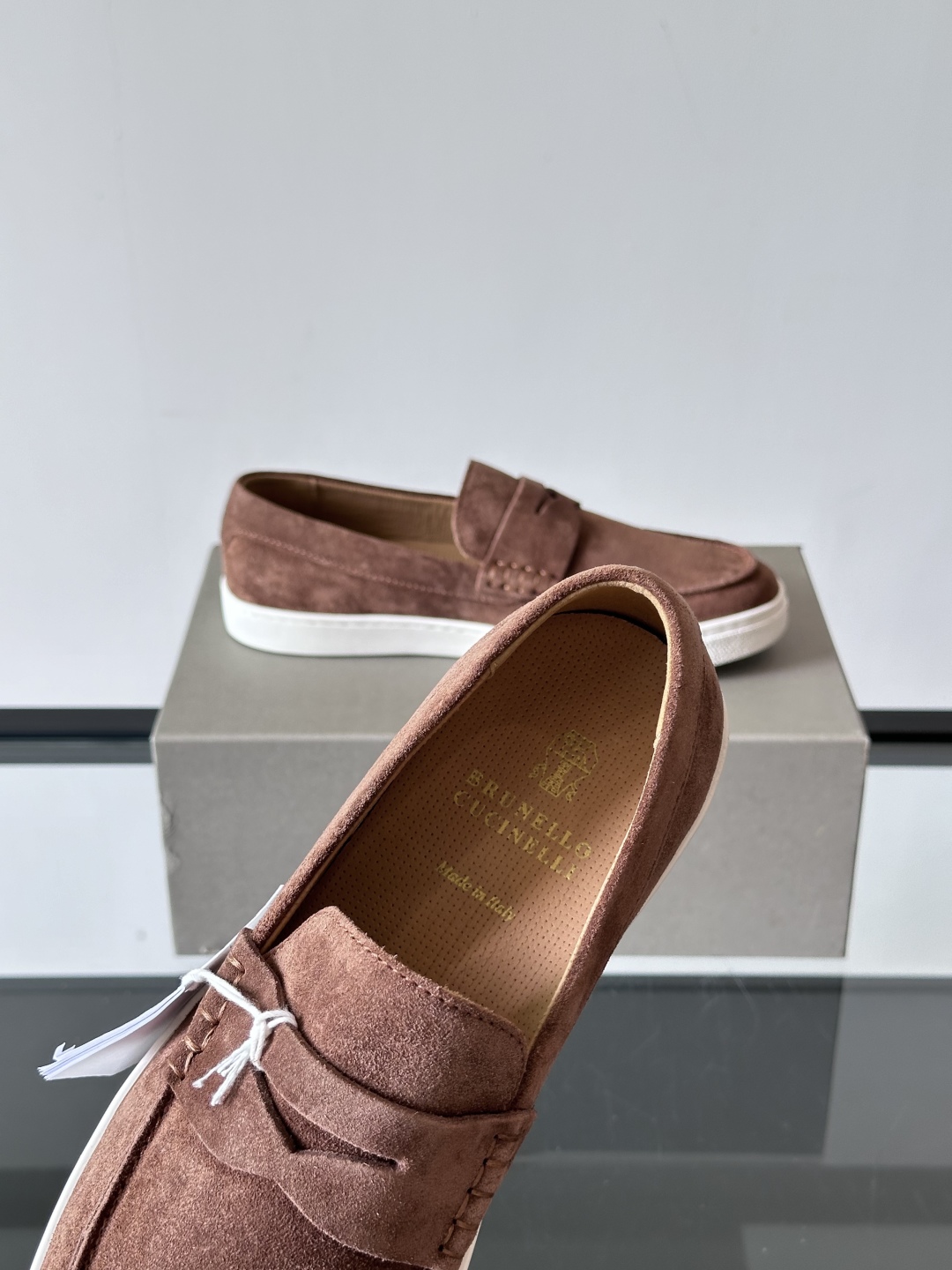 Brunello Cucinelli 新款乐福鞋👞，高端男士经典乐福鞋，原版进口胎牛皮打造，此款鞋型堪称
