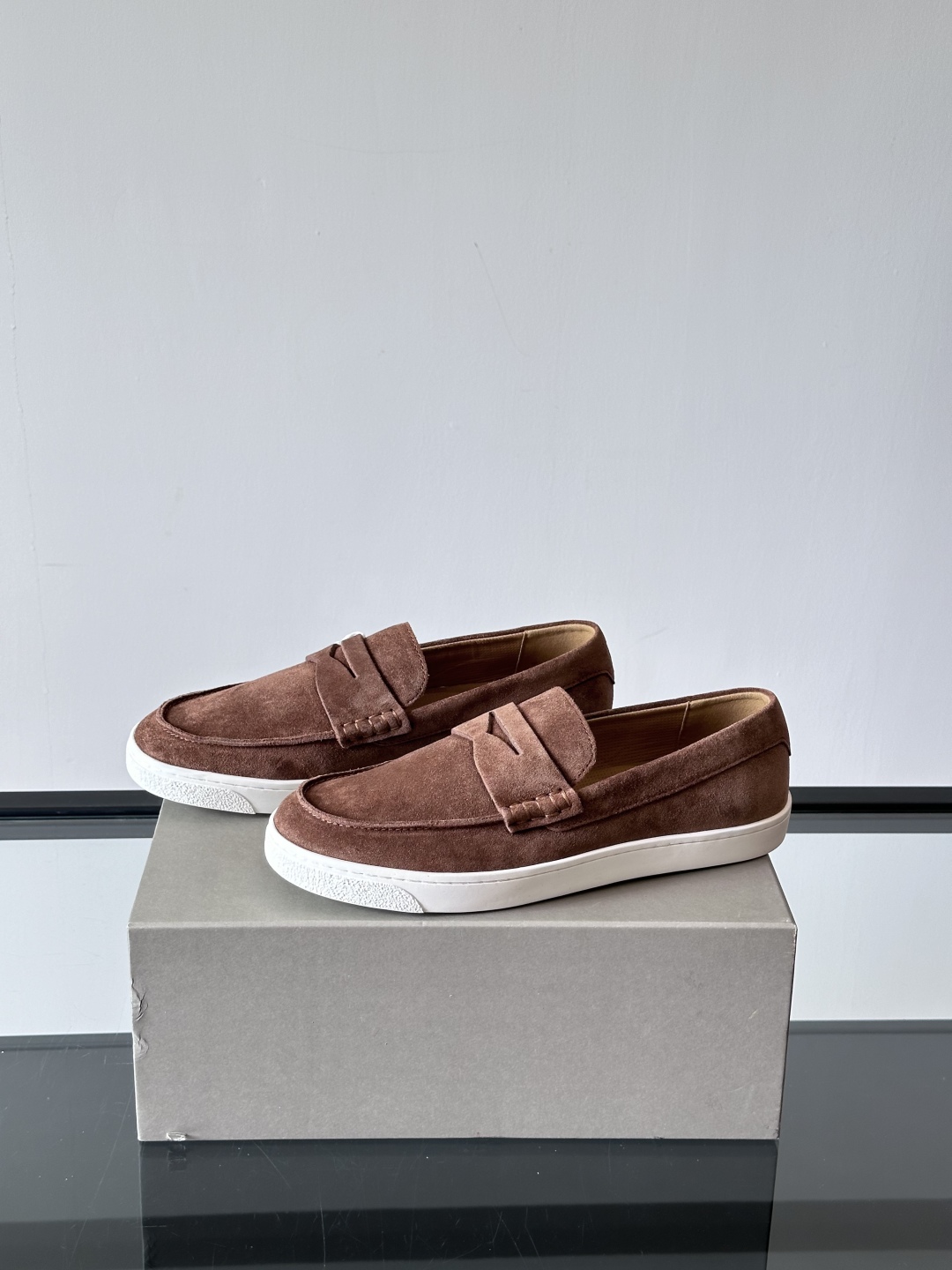 Brunello Cucinelli 新款乐福鞋👞，高端男士经典乐福鞋，原版进口胎牛皮打造，此款鞋型堪称