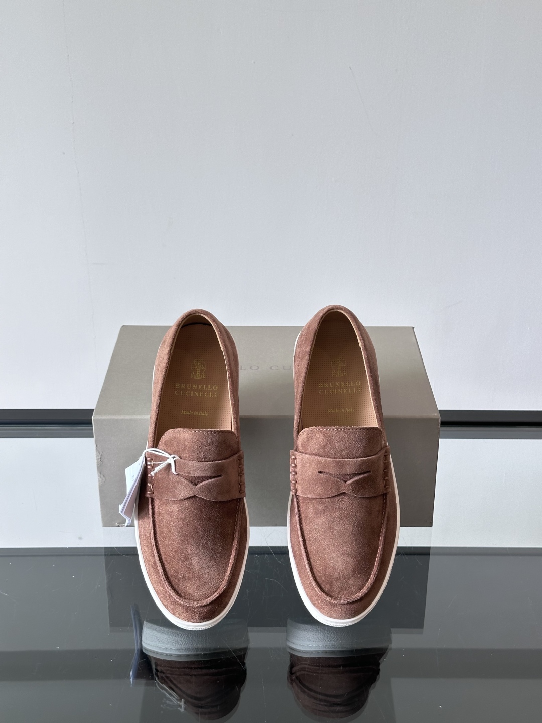 Brunello Cucinelli 新款乐福鞋👞，高端男士经典乐福鞋，原版进口胎牛皮打造，此款鞋型堪称