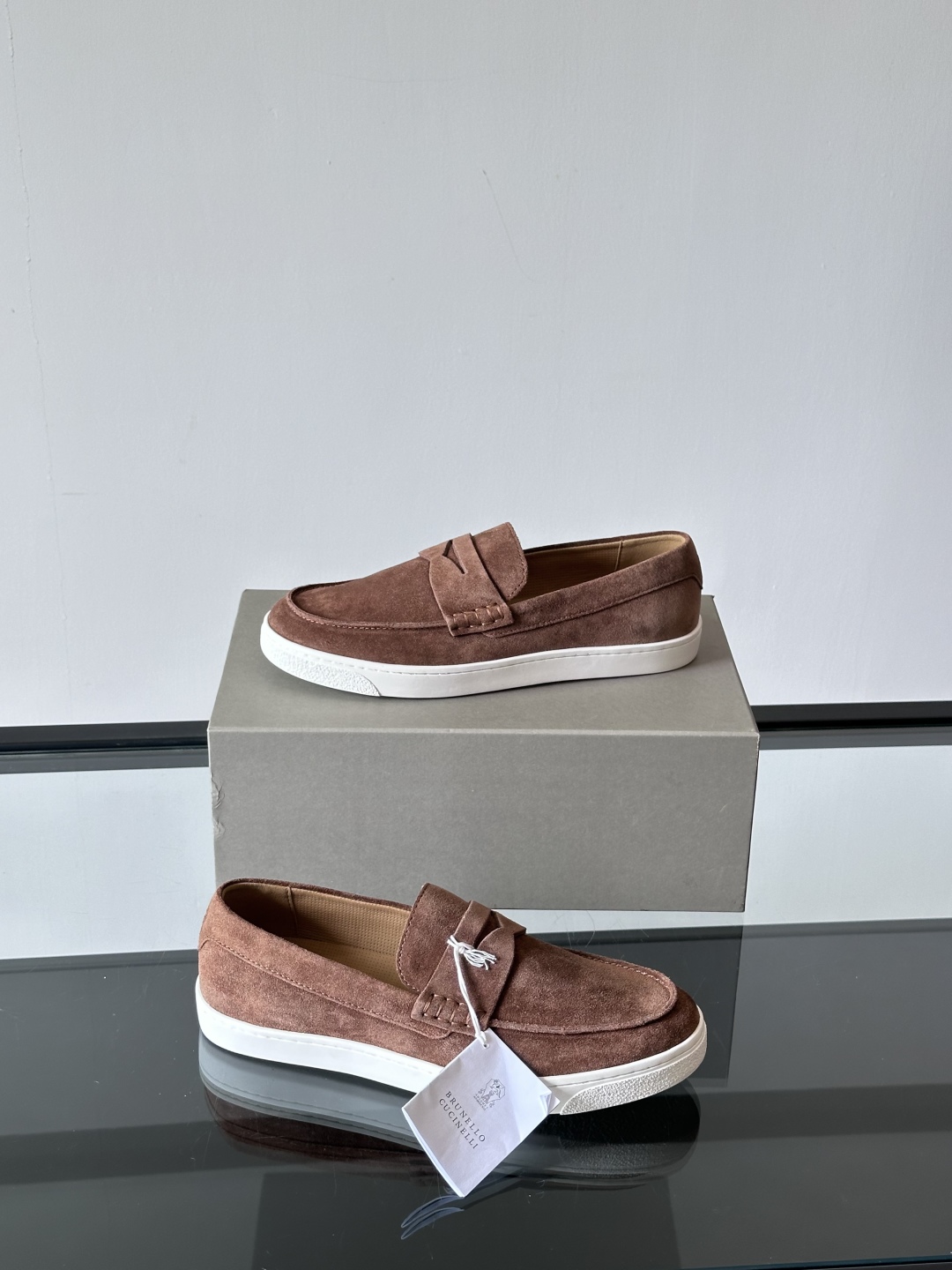 Brunello Cucinelli 新款乐福鞋👞，高端男士经典乐福鞋，原版进口胎牛皮打造，此款鞋型堪称