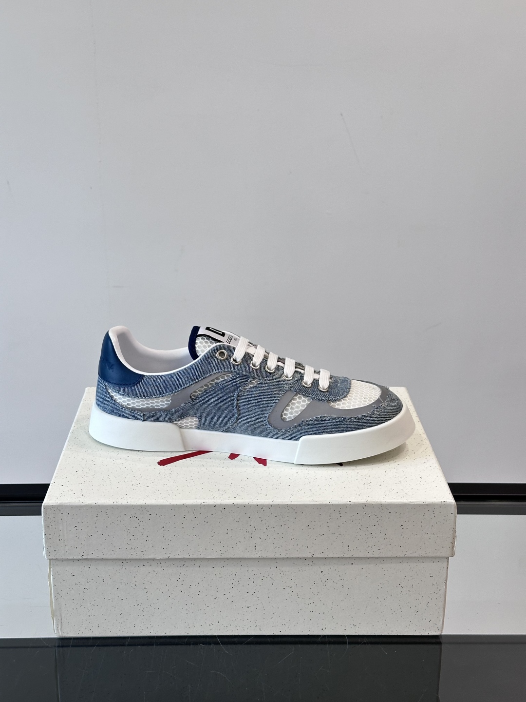 Dolce & Gabbana Strobel Portofino 杜嘉班纳男士休闲鞋👟，全新男士牛仔拼