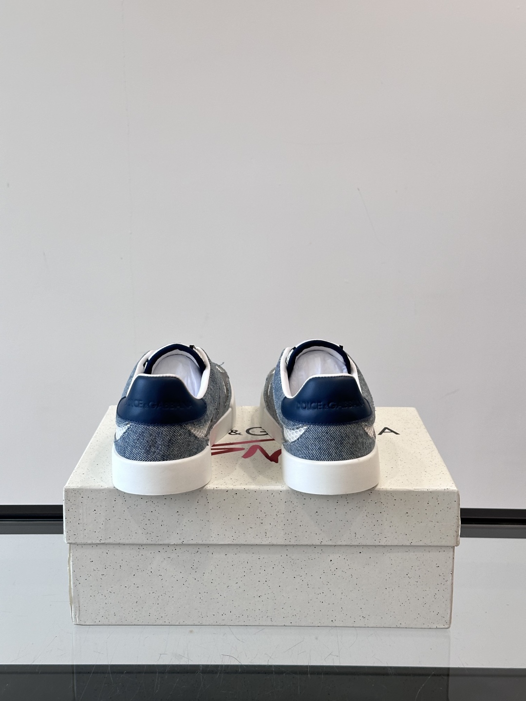 Dolce & Gabbana Strobel Portofino 杜嘉班纳男士休闲鞋👟，全新男士牛仔拼