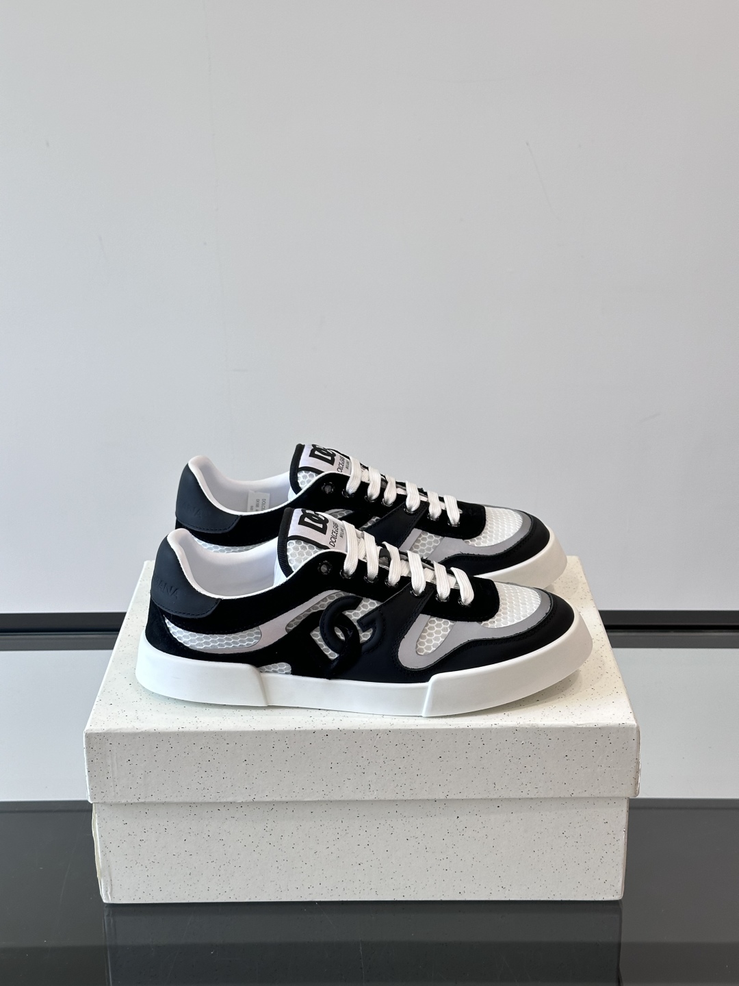 Dolce & Gabbana Strobel Portofino 杜嘉班纳男士休闲鞋👟，全新男士牛仔拼