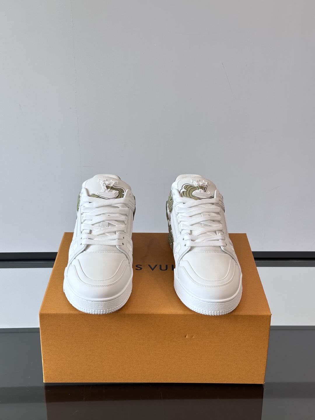 Louis Vuitton L Trainer Hand-Painted Sneakers - Wave Design 3 cmp i1747561547611 5374 0 1