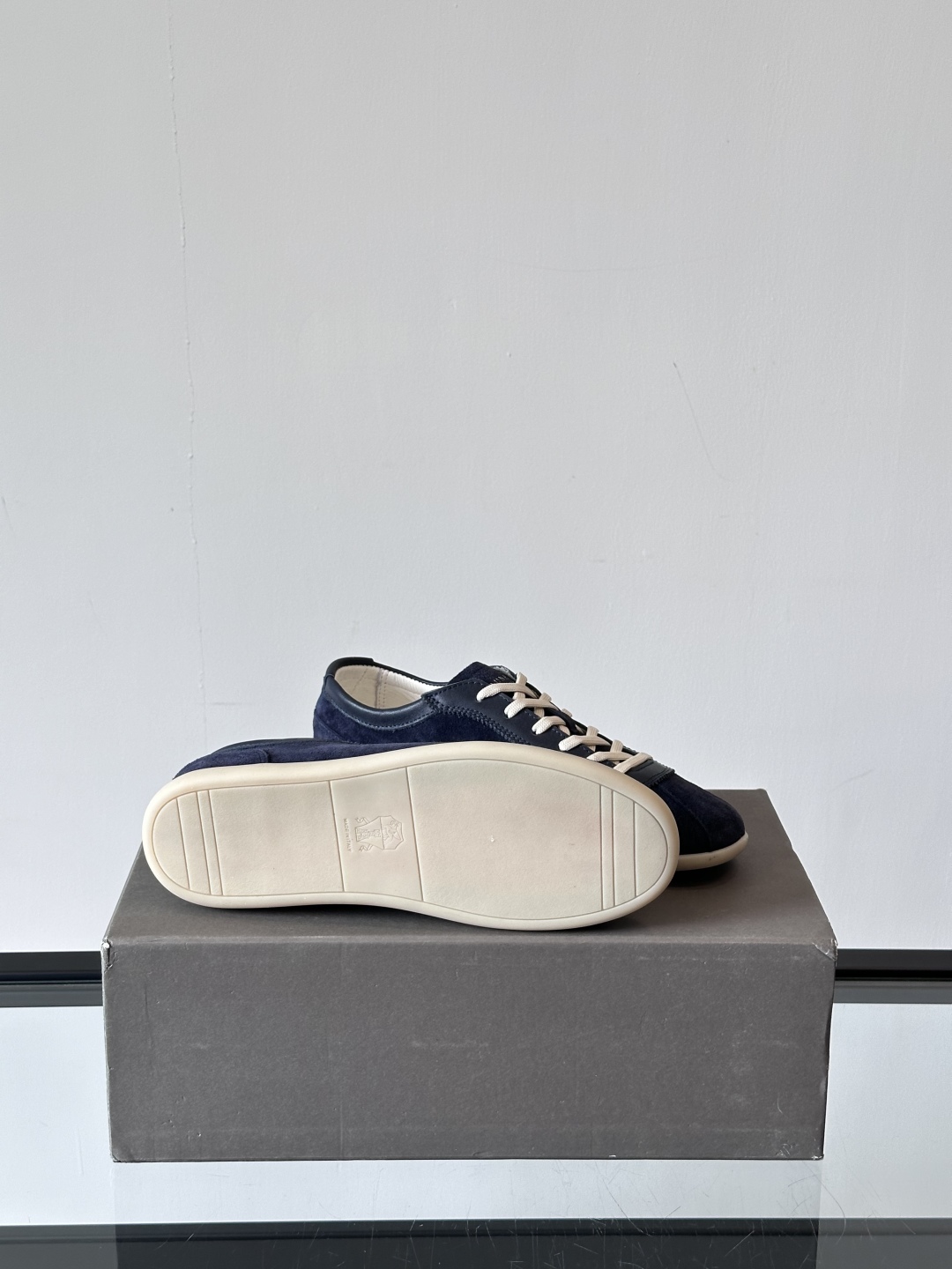 Brunello Cucinelli  SS25🆕春夏新款拼色运动板男鞋 此款运动鞋面料采用意大利进口麂