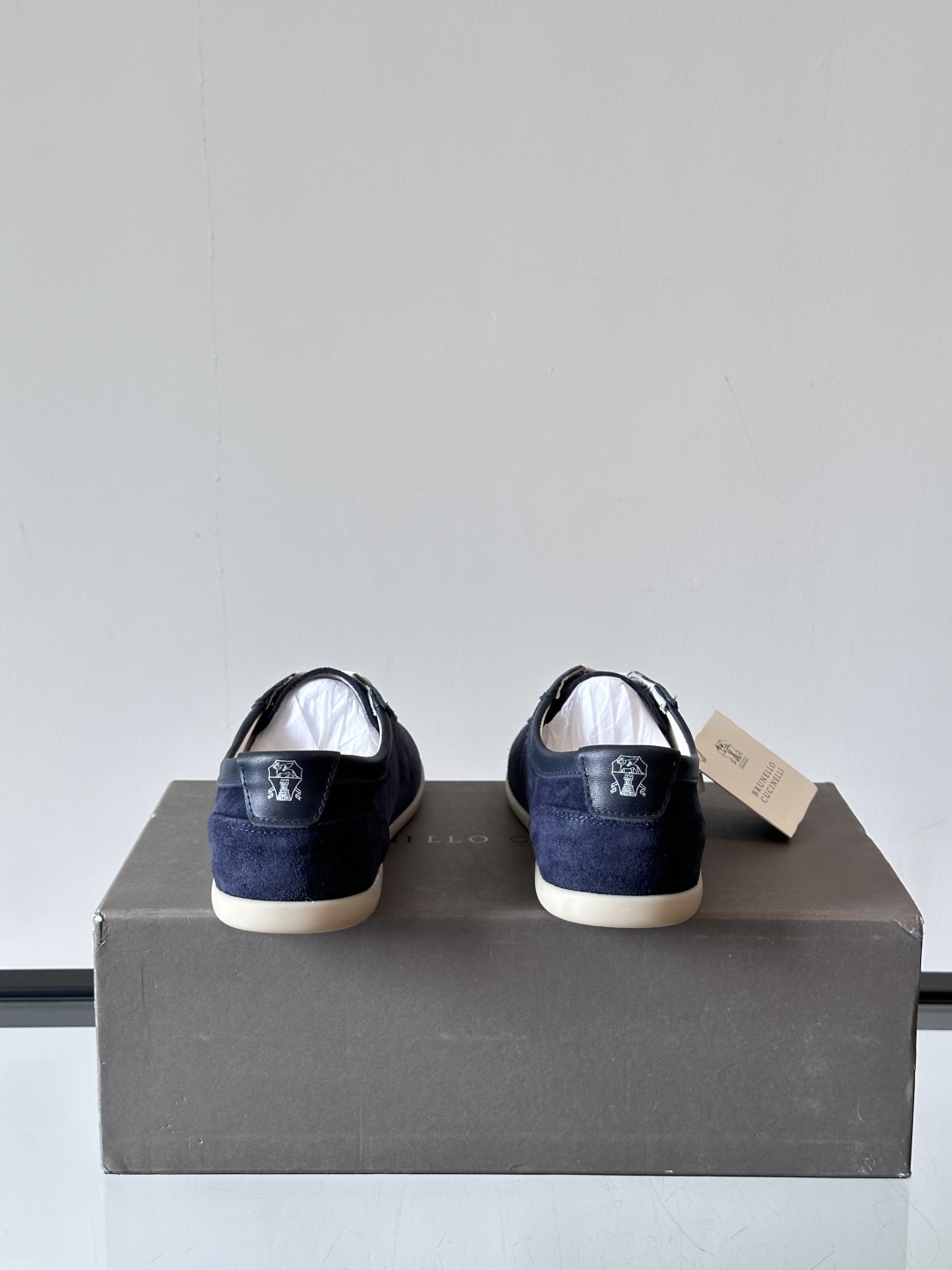 Brunello Cucinelli  SS25🆕春夏新款拼色运动板男鞋 此款运动鞋面料采用意大利进口麂