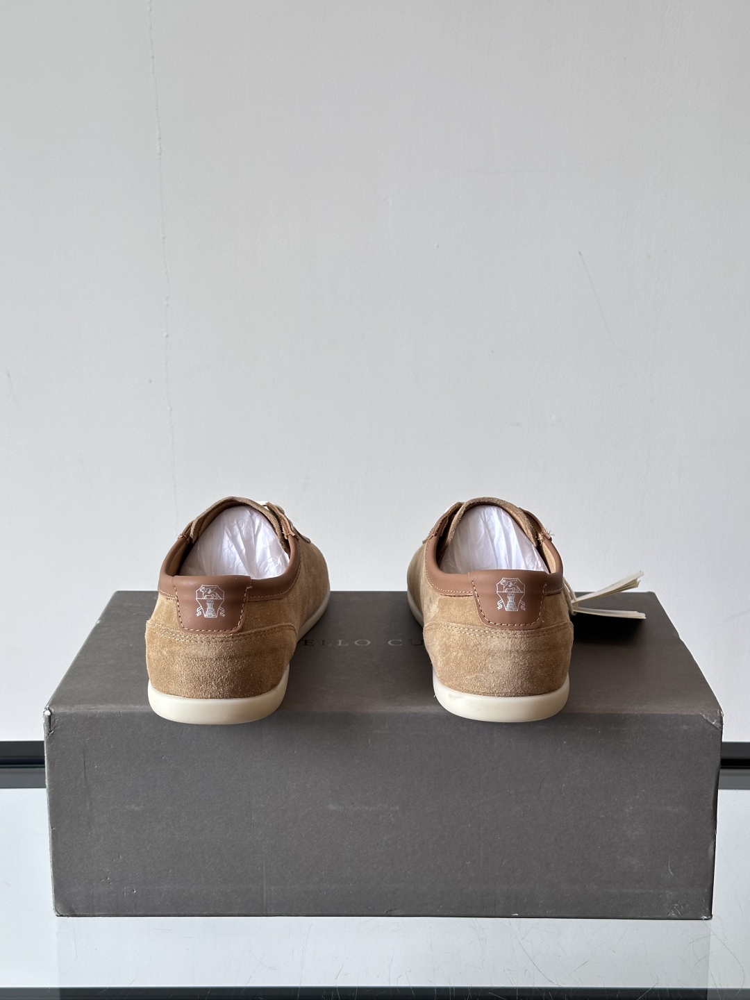 Brunello Cucinelli  SS25🆕春夏新款拼色运动板男鞋 此款运动鞋面料采用意大利进口麂