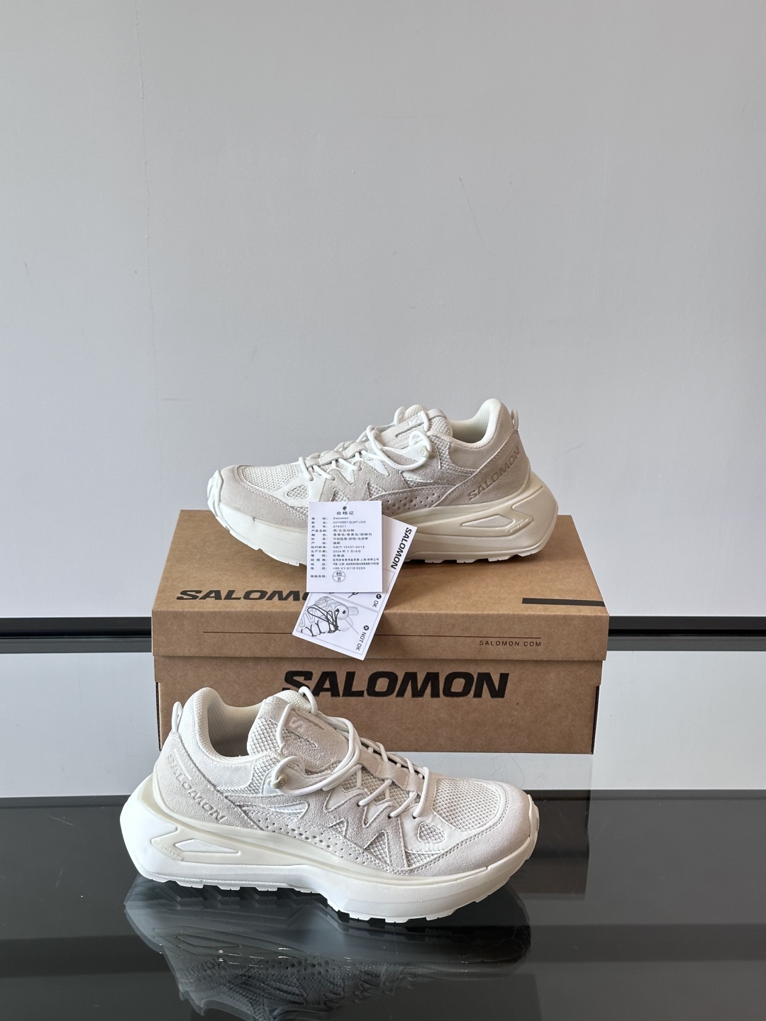 Salomon 萨洛蒙 Odyssey ELMT Low 户外休闲鞋 低帮运动鞋 男女登山鞋 情侣跑鞋👟