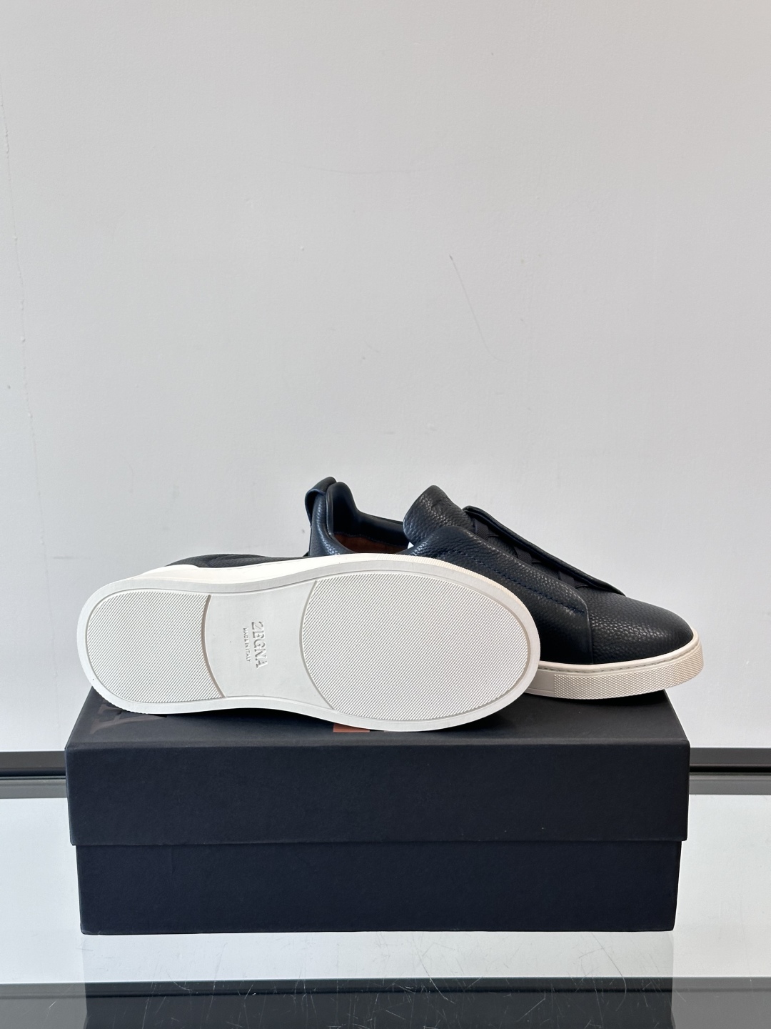 ZEGNA 杰尼亚 奢华休闲TriPle Stitch™ 2025新款男士休闲鞋，选用进口牛皮打造，丰富