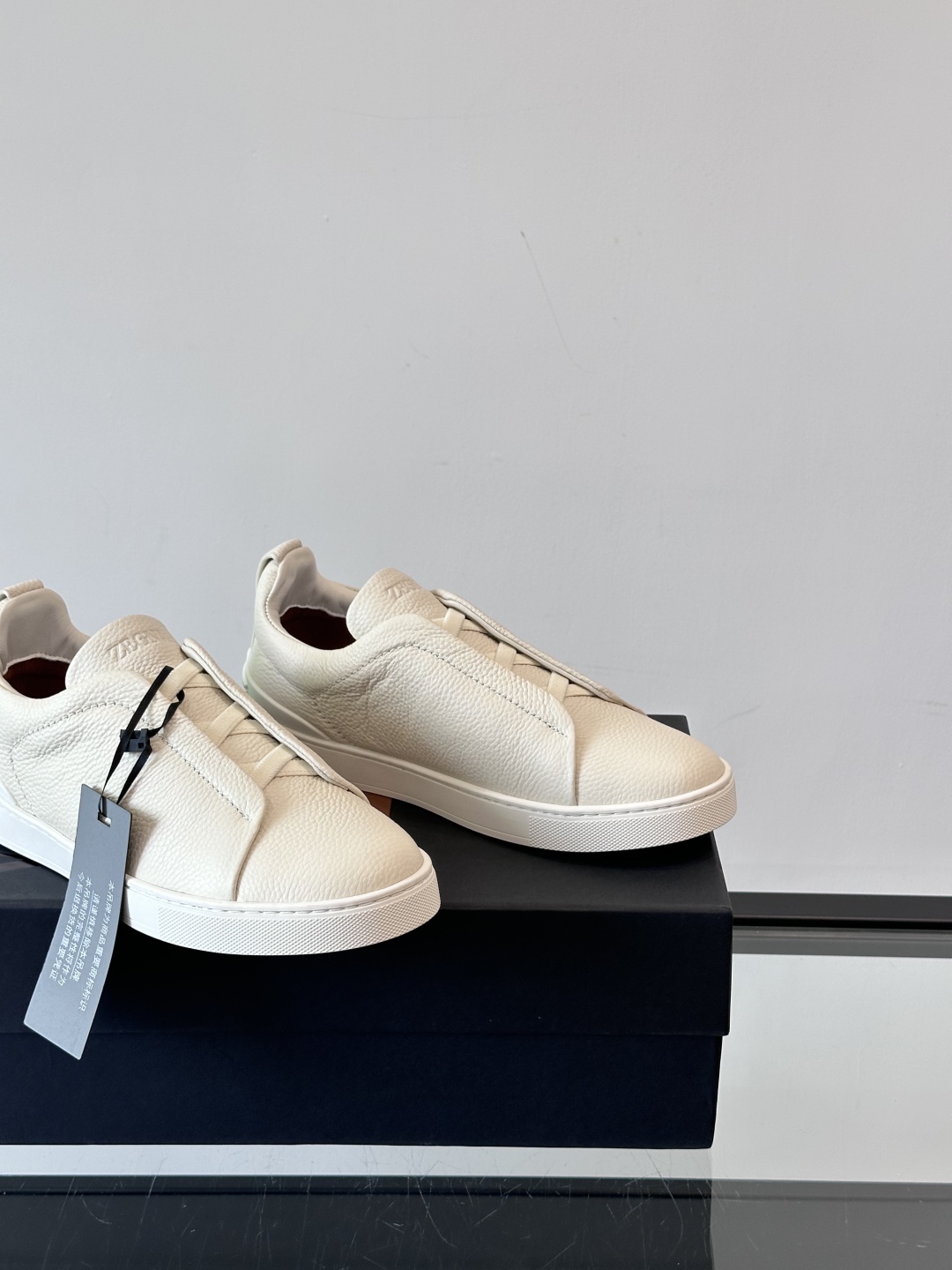 ZEGNA 杰尼亚 奢华休闲TriPle Stitch™ 2025新款男士休闲鞋，选用进口牛皮打造，丰富