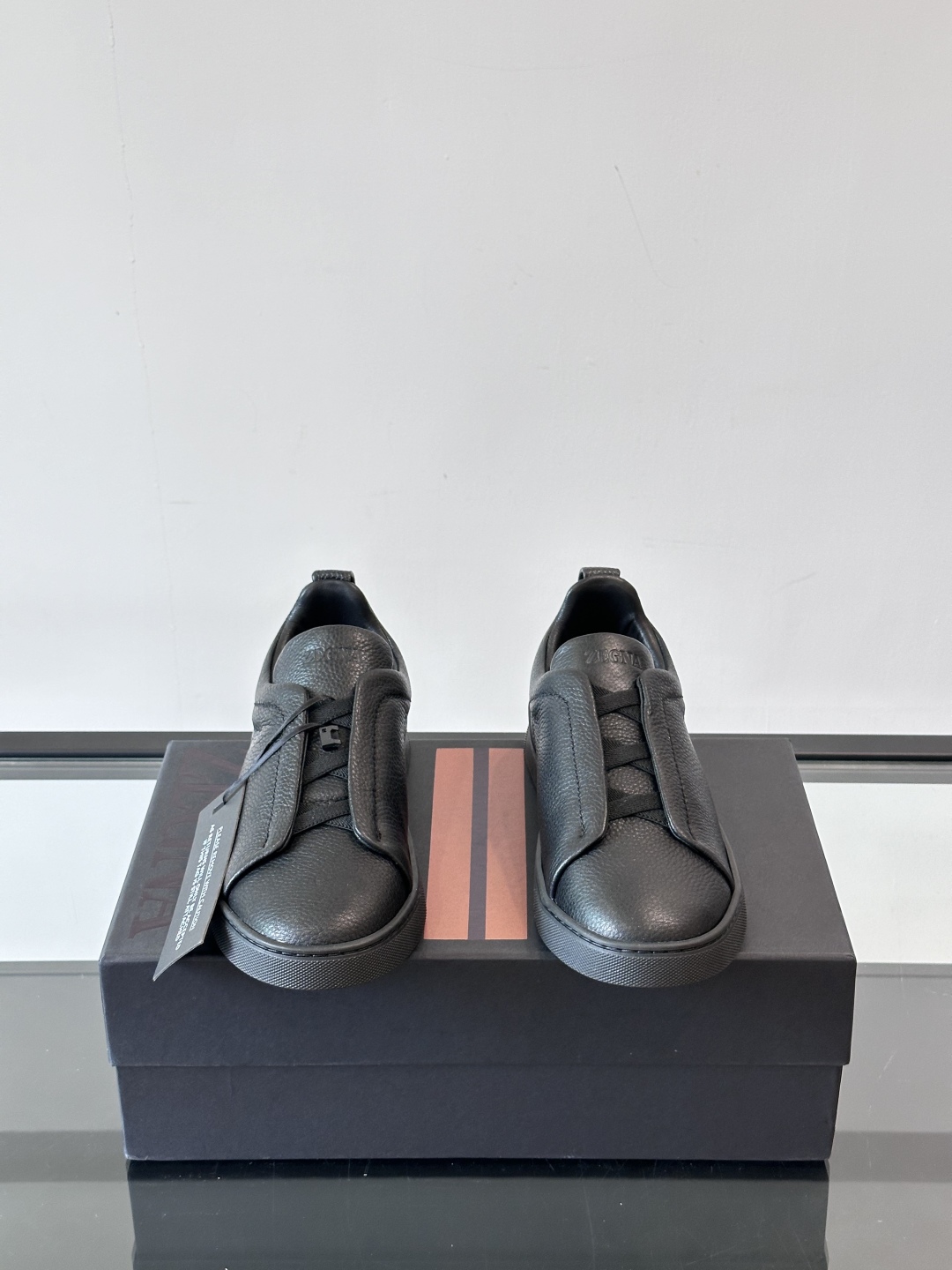 ZEGNA 杰尼亚 奢华休闲TriPle Stitch™ 2025新款男士休闲鞋，选用进口牛皮打造，丰富