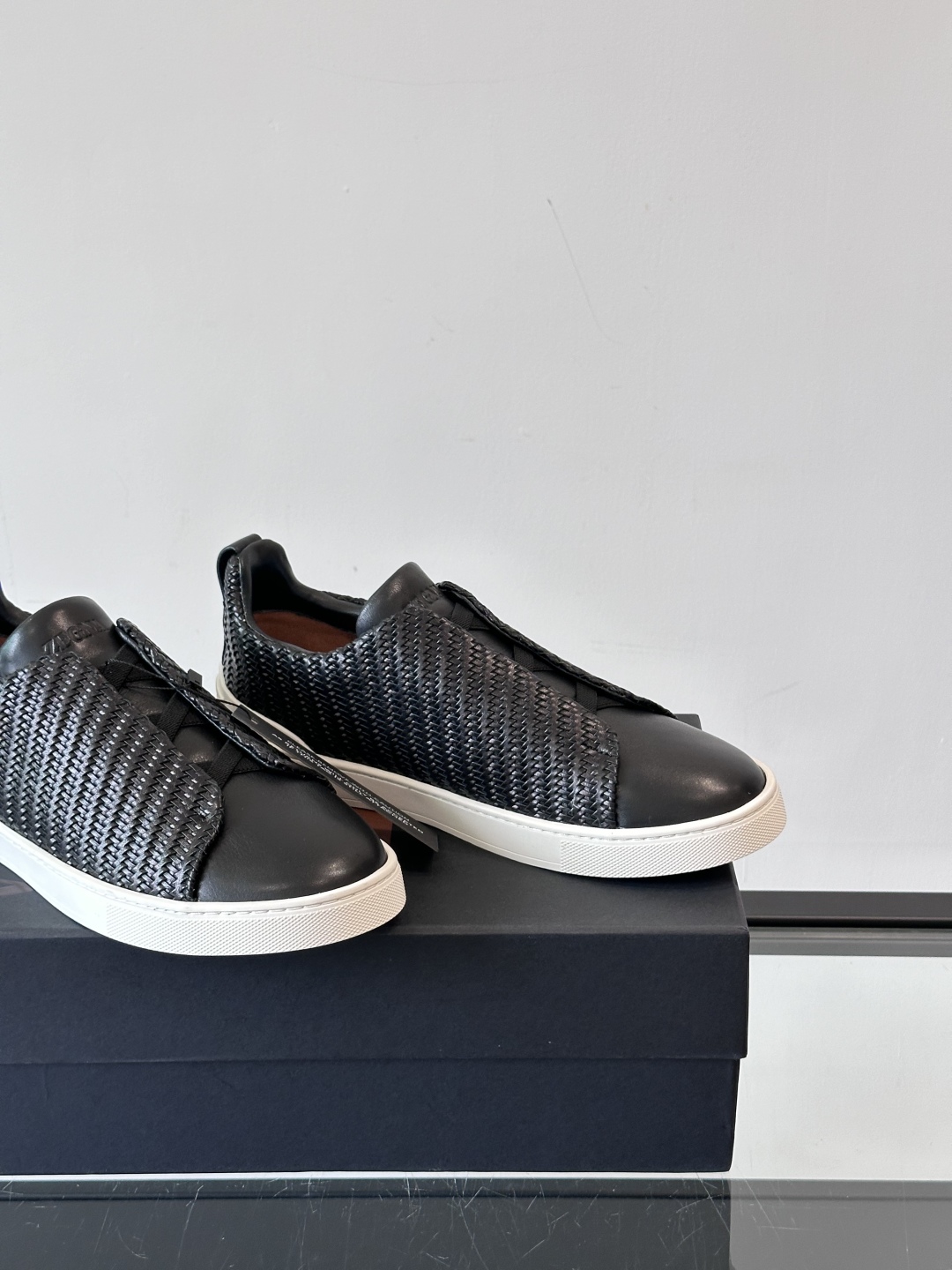 ZEGNA 杰尼亚 奢华休闲TriPle Stitch™ 2025新款男士休闲鞋，选用进口牛皮打造，丰富