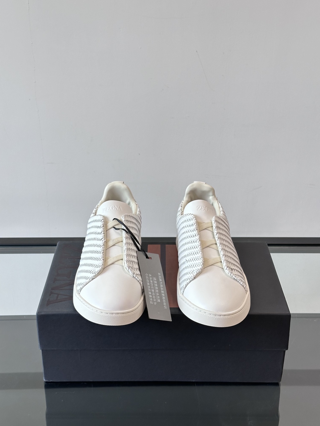 ZEGNA 杰尼亚 奢华休闲TriPle Stitch™ 2025新款男士休闲鞋，选用进口牛皮打造，丰富