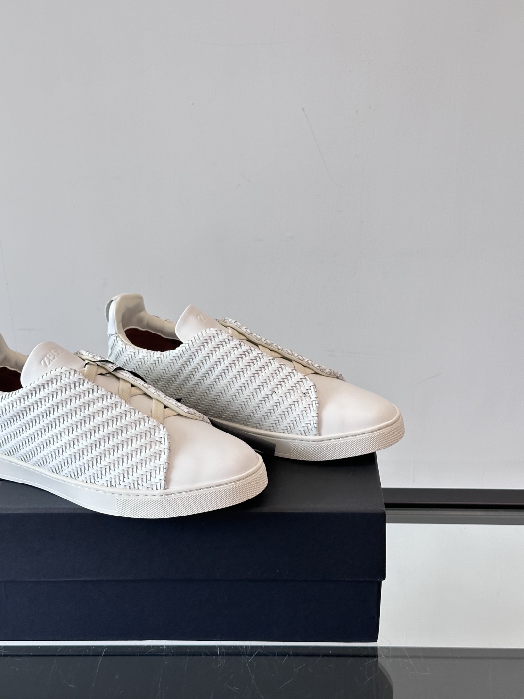 ZEGNA 杰尼亚 奢华休闲TriPle Stitch™ 2025新款男士休闲鞋，选用进口牛皮打造，丰富