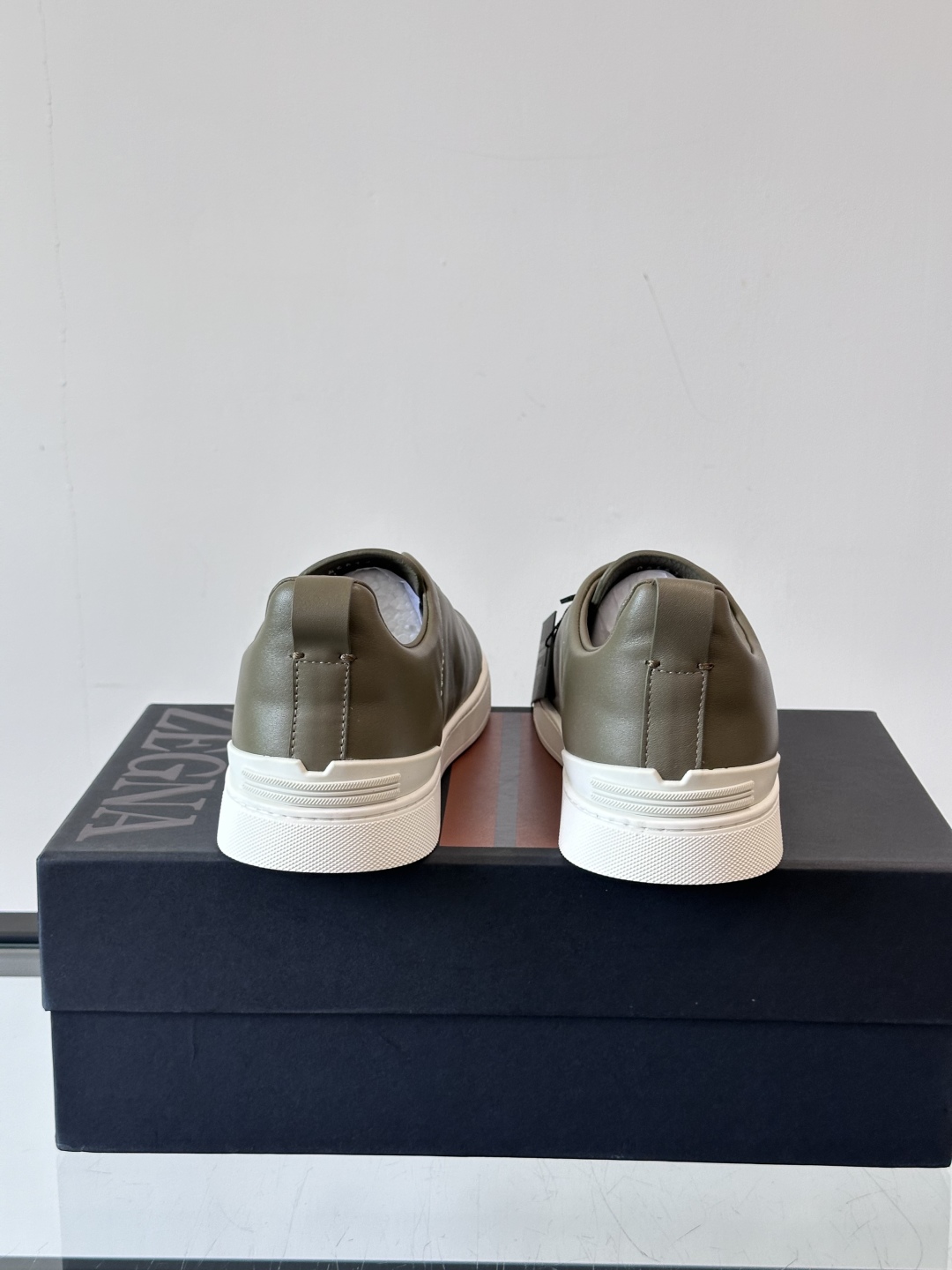 ZEGNA 杰尼亚 奢华休闲TriPle Stitch™ 2025新款男士休闲鞋，选用进口牛皮打造，丰富