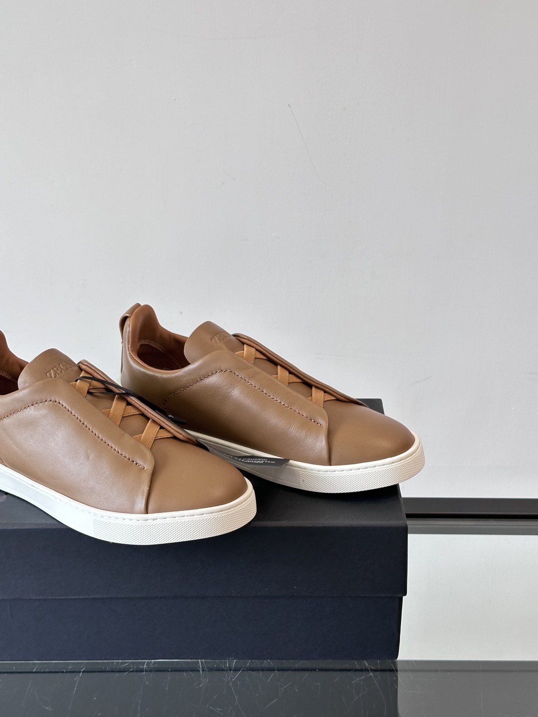 ZEGNA 杰尼亚 奢华休闲TriPle Stitch™ 2025新款男士休闲鞋，选用进口牛皮打造，丰富