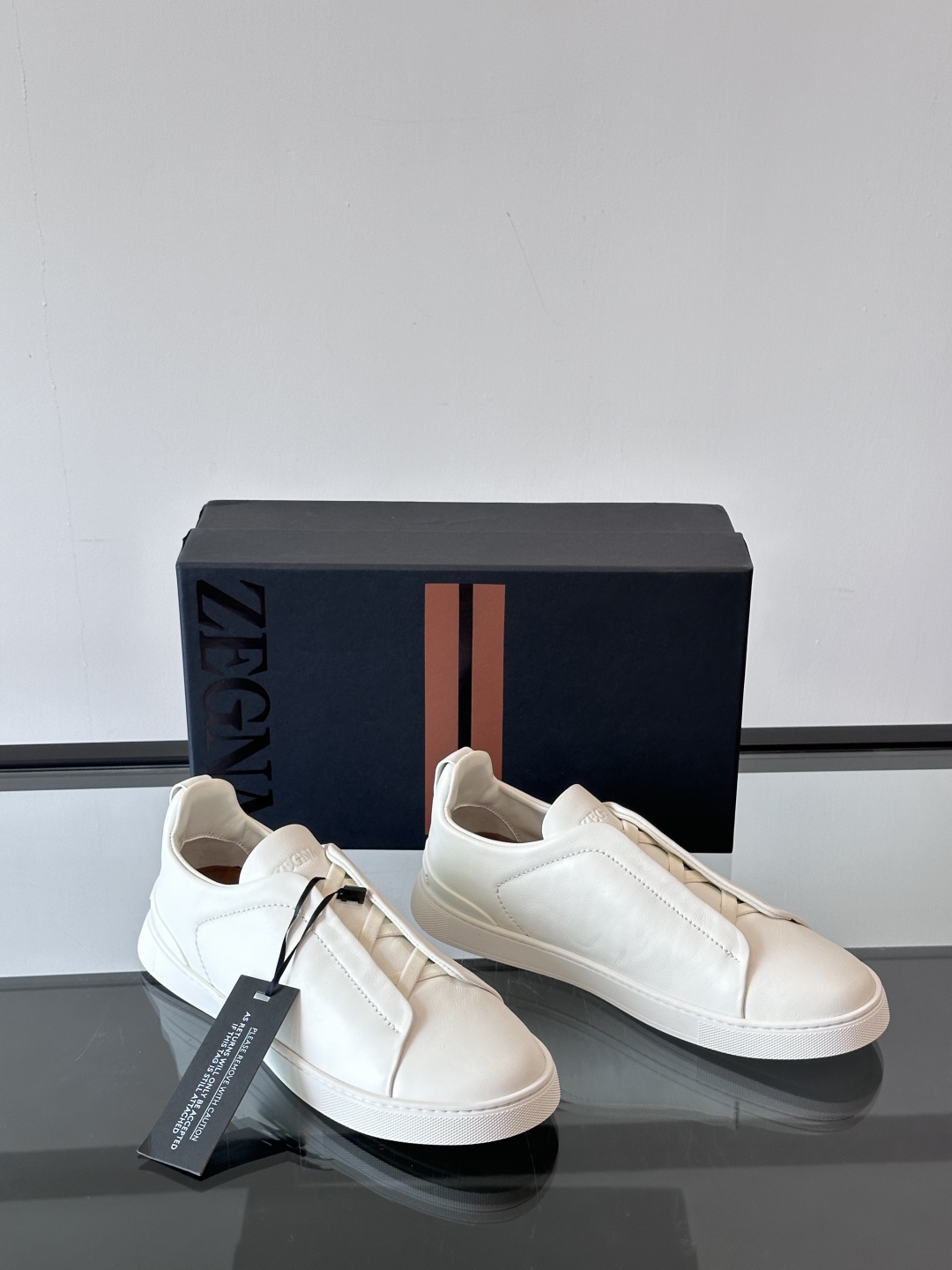 ZEGNA 杰尼亚 奢华休闲TriPle Stitch™ 2025新款男士休闲鞋，选用进口牛皮打造，丰富