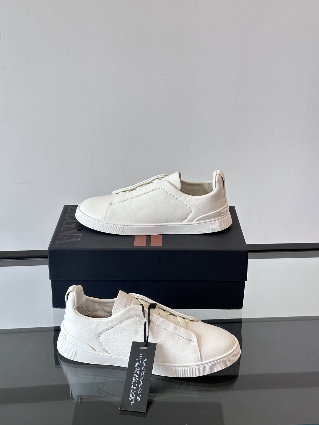 ZEGNA 杰尼亚 奢华休闲TriPle Stitch™ 2025新款男士休闲鞋，选用进口牛皮打造，丰富