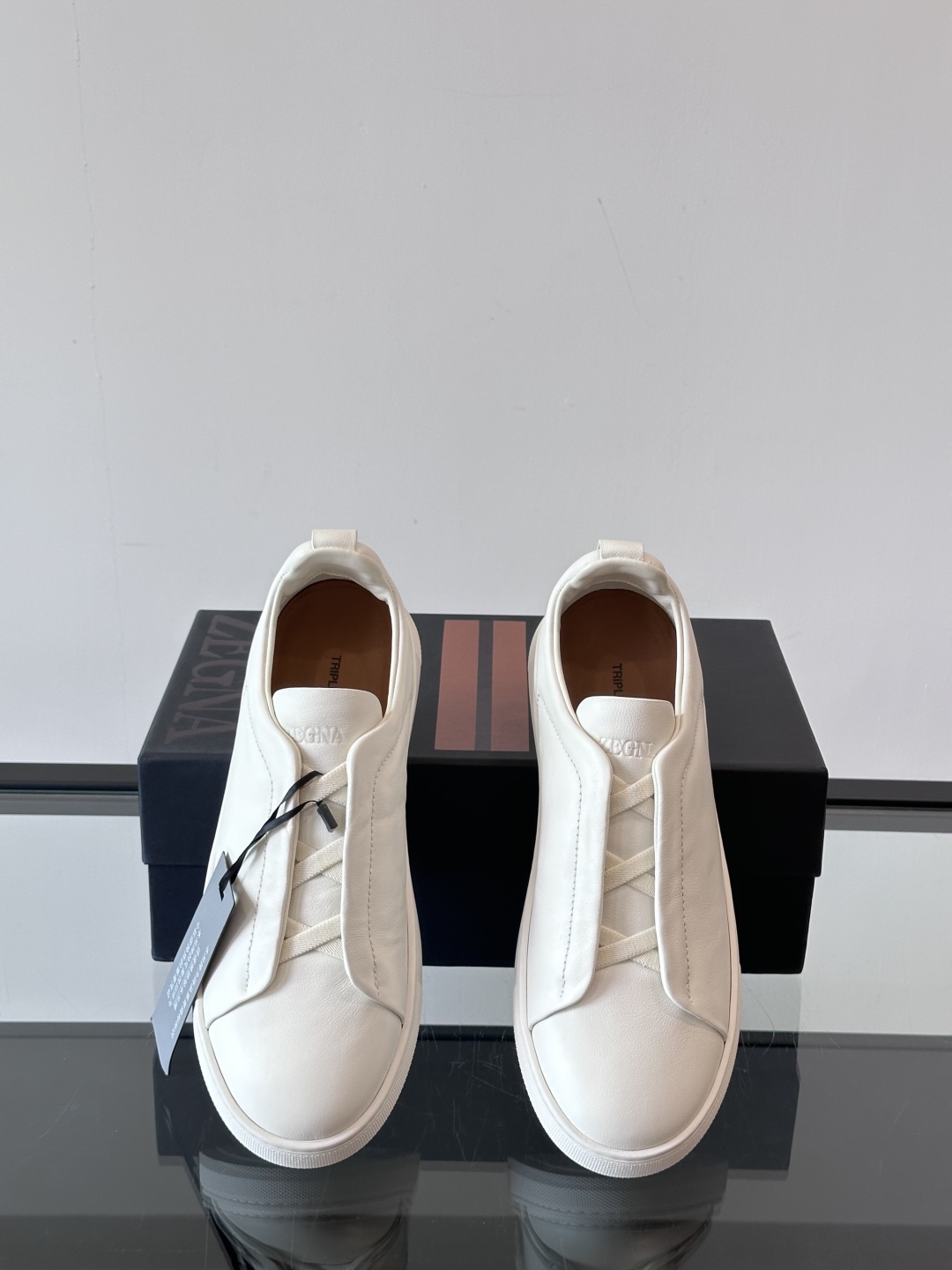 ZEGNA 杰尼亚 奢华休闲TriPle Stitch™ 2025新款男士休闲鞋，选用进口牛皮打造，丰富