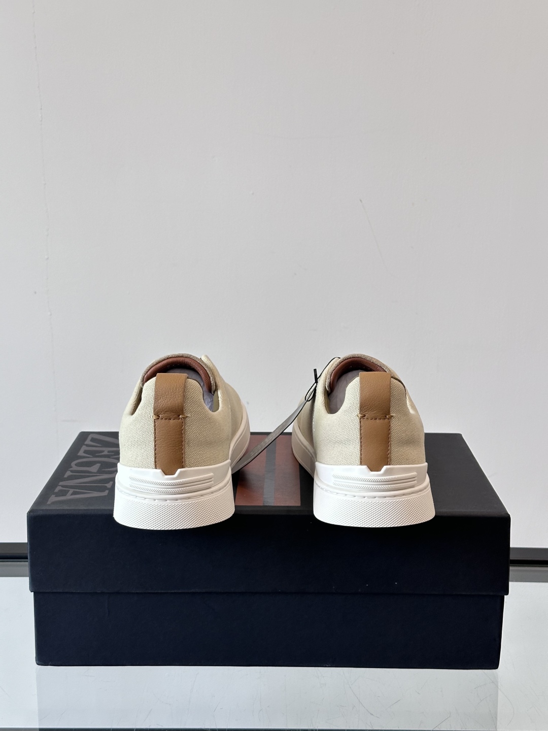 ZEGNA 杰尼亚 奢华休闲TriPle Stitch™ 2025新款男士休闲鞋，选用进口水洗牛仔面料打