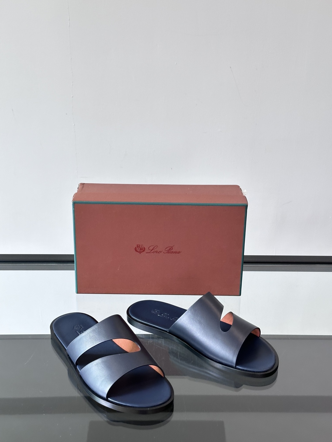 Loro Piana 男装拖鞋25ss 春夏系列 lP英伦休闲拖鞋 Loro Piana 25ss 春夏