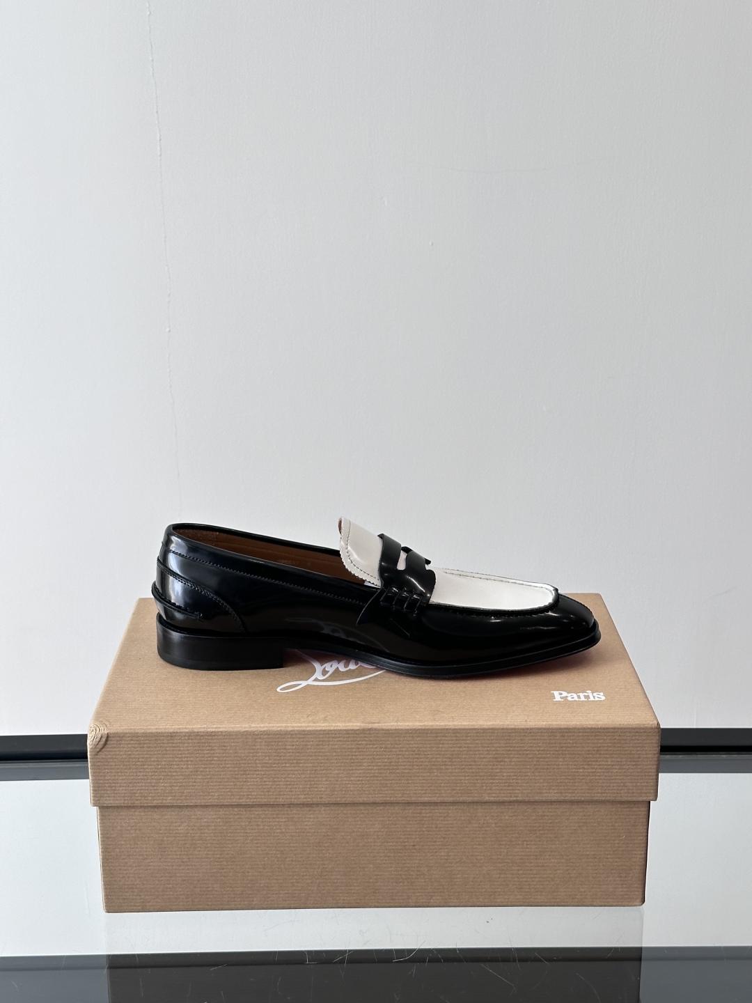 Christia*.Loubouti*高端男士商务正装皮鞋，原版真牛皮大红底，意大利进口牛皮大底，头层牛