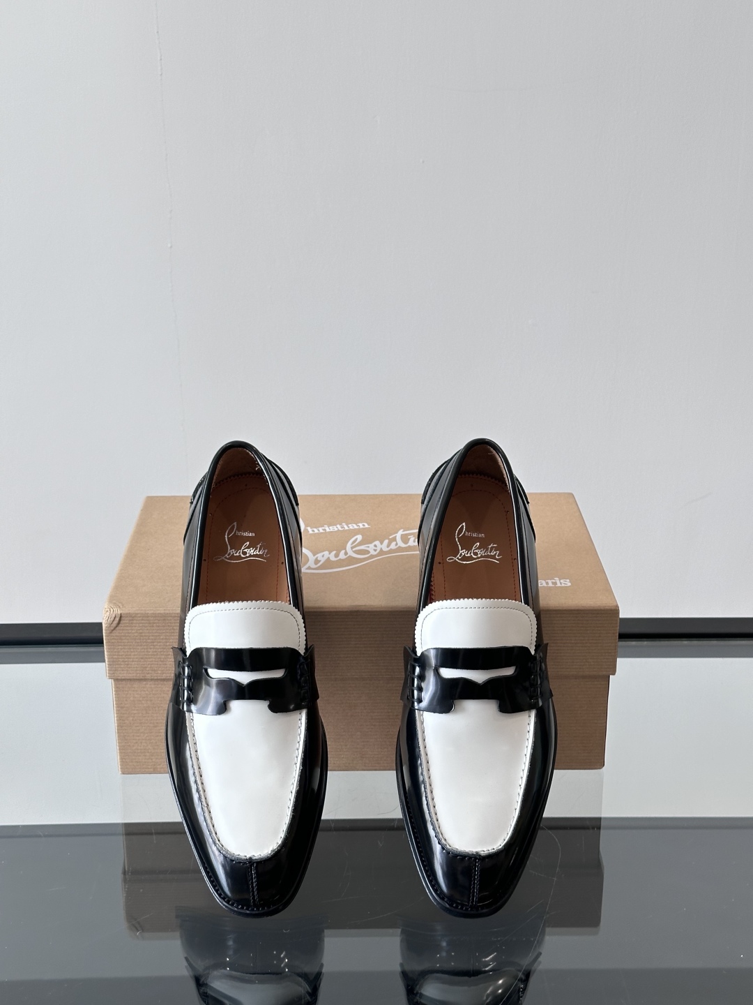 Christia*.Loubouti*高端男士商务正装皮鞋，原版真牛皮大红底，意大利进口牛皮大底，头层牛